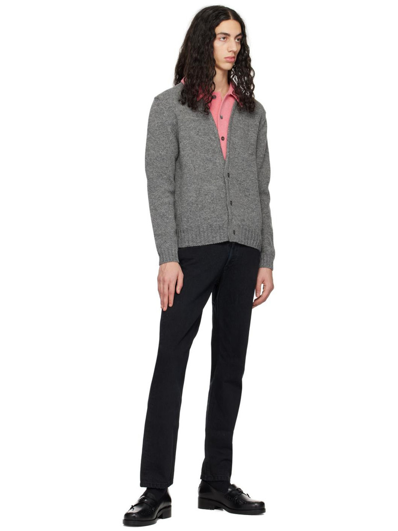 STEFAN COOKE Black Leather Loafers outlook