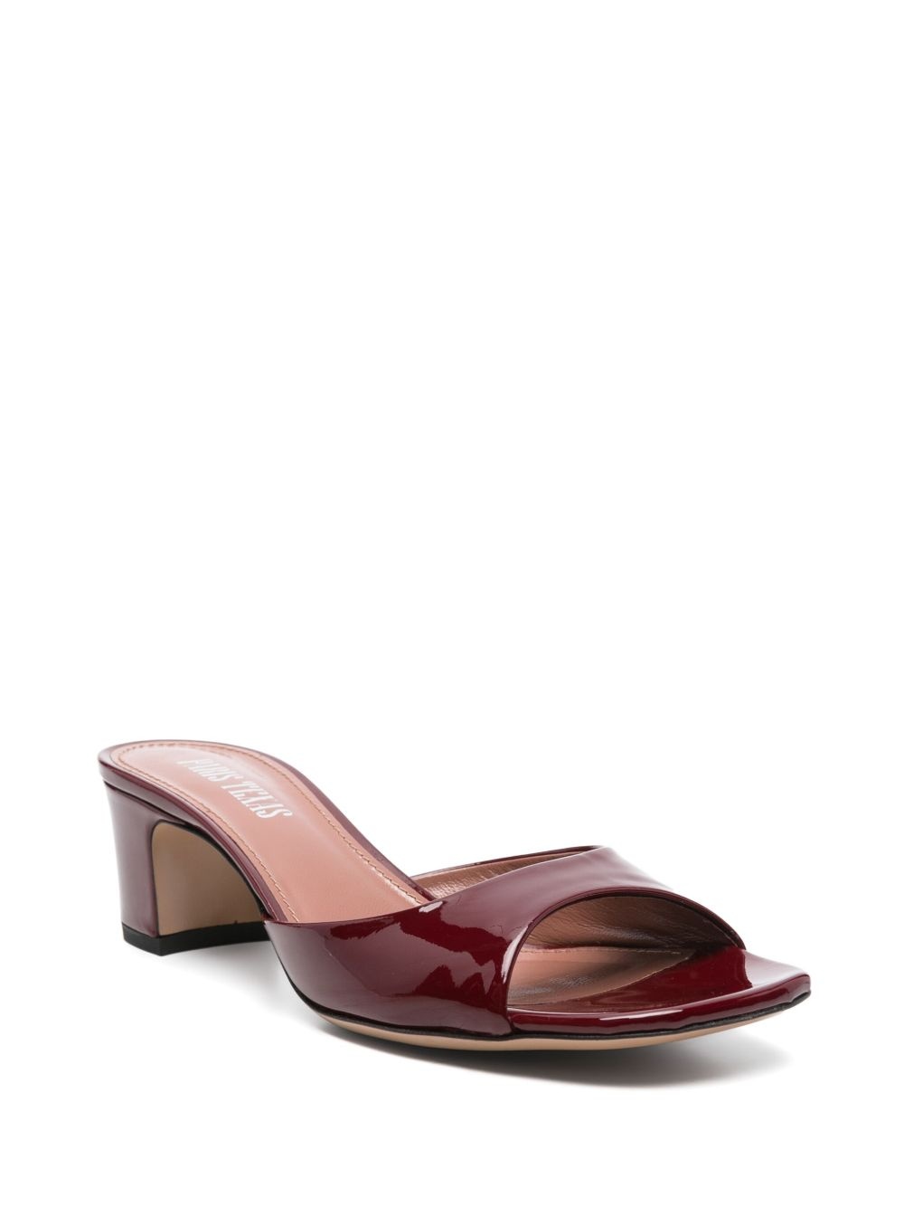 50mm leather mules - 2