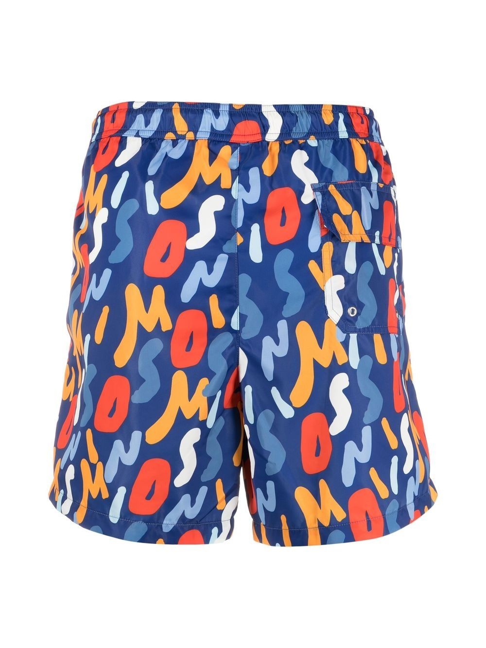 logo-print swim shorts - 2