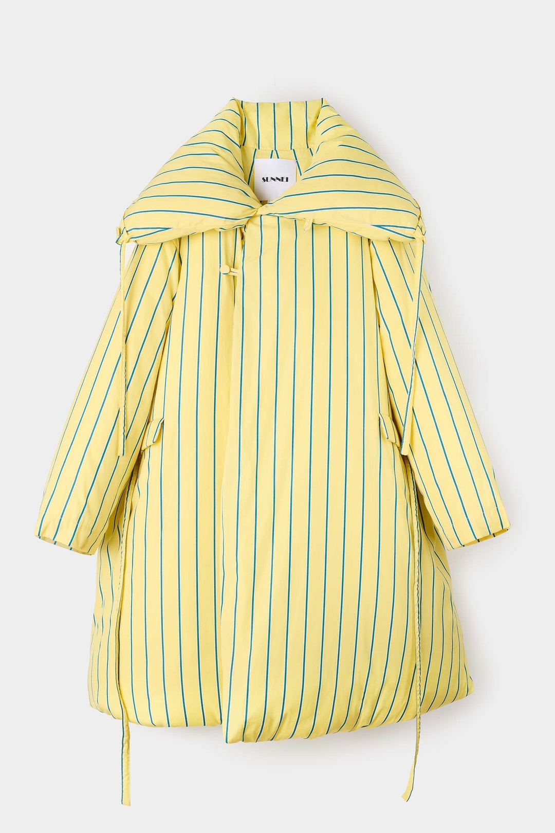 BLANKET JACKET / yellow stripes - 2