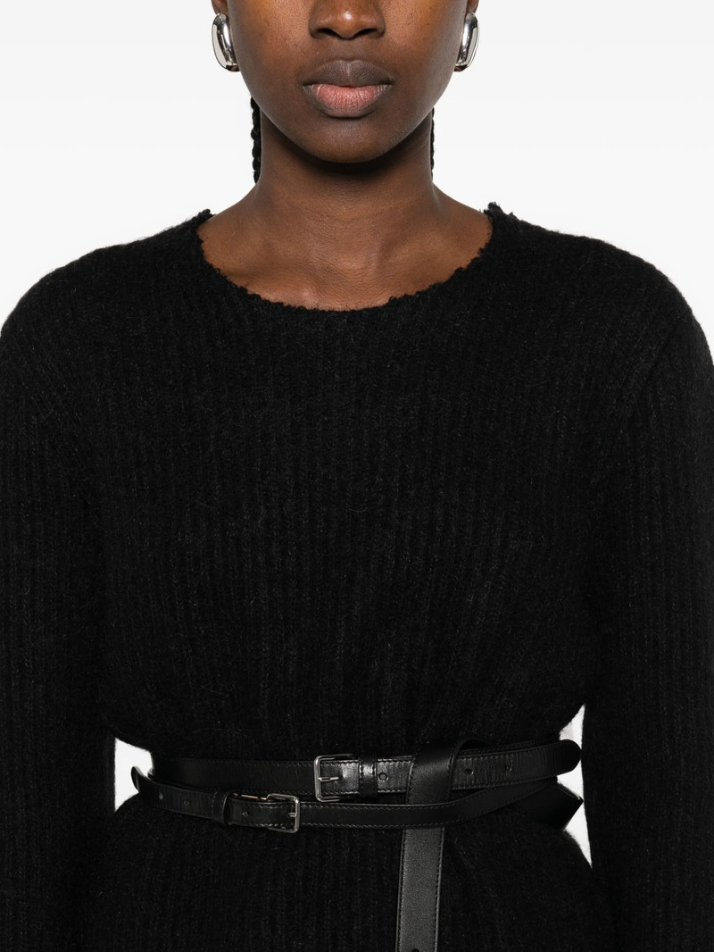 Jil Sander Jil Sander Ribbed Wool-mohair Blend Sweater outlook