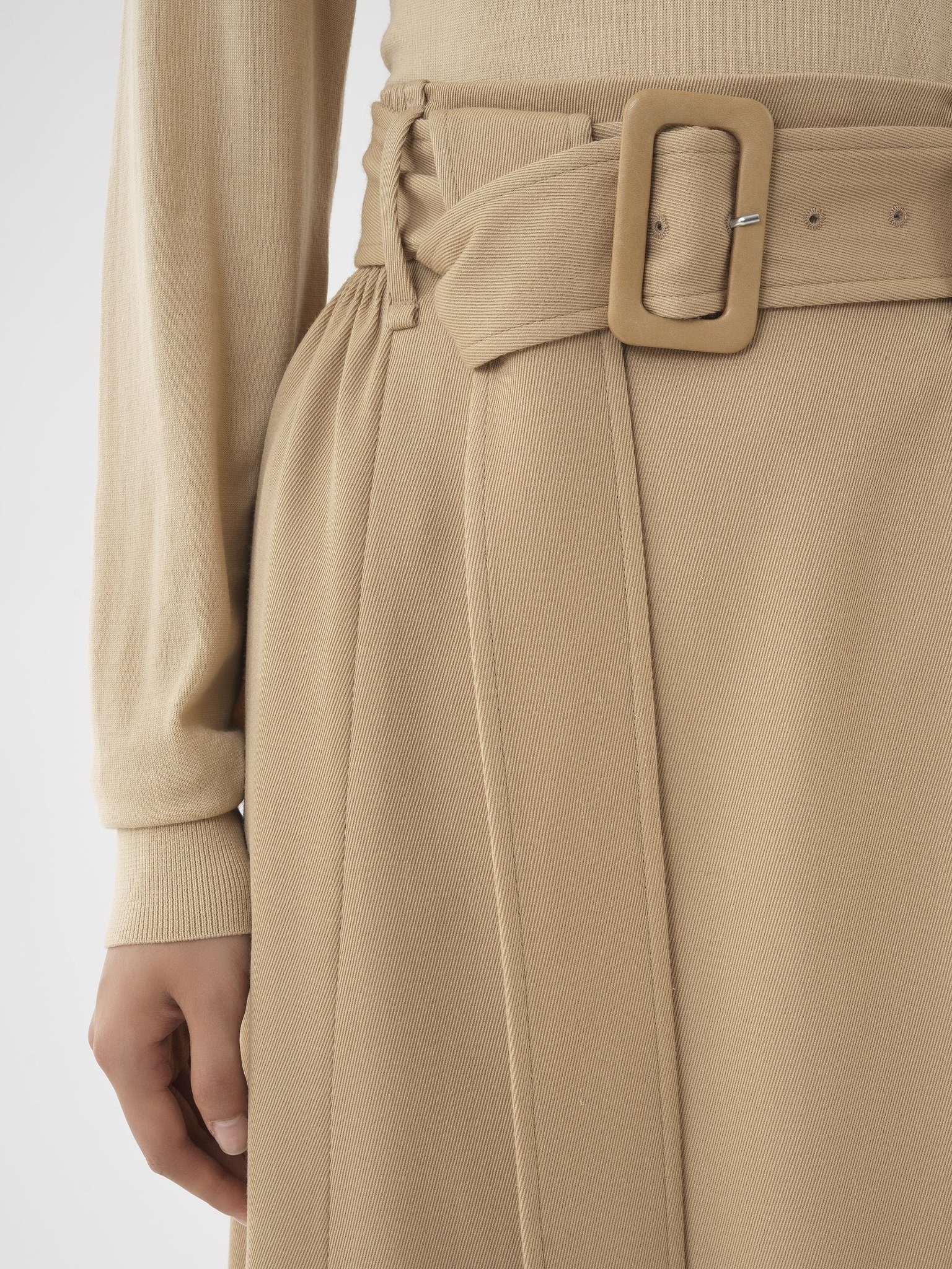 FLARE MIDI SKIRT - 5
