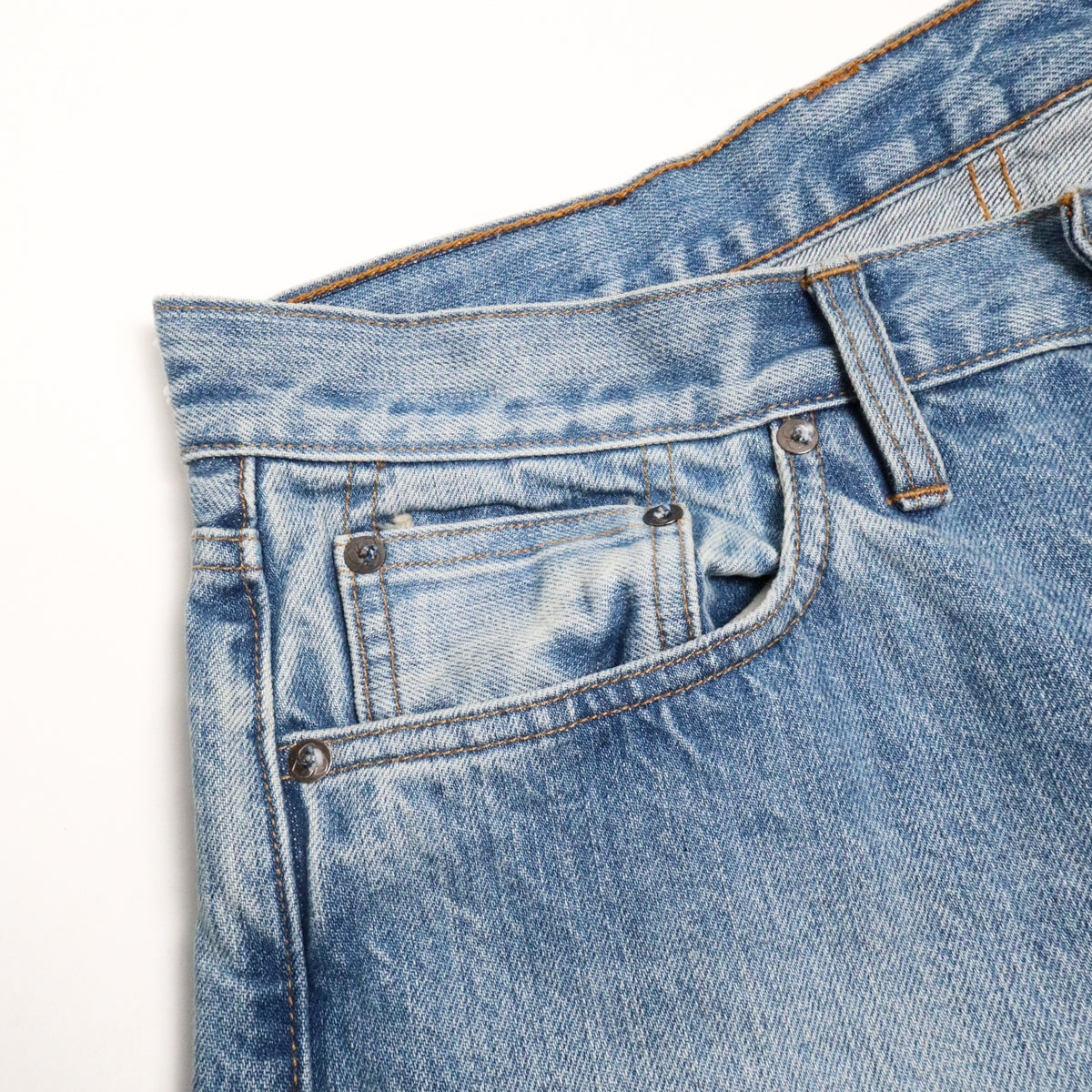 CS-100xv Classic Straight Indigo Selvedge Vintage Wash - 5