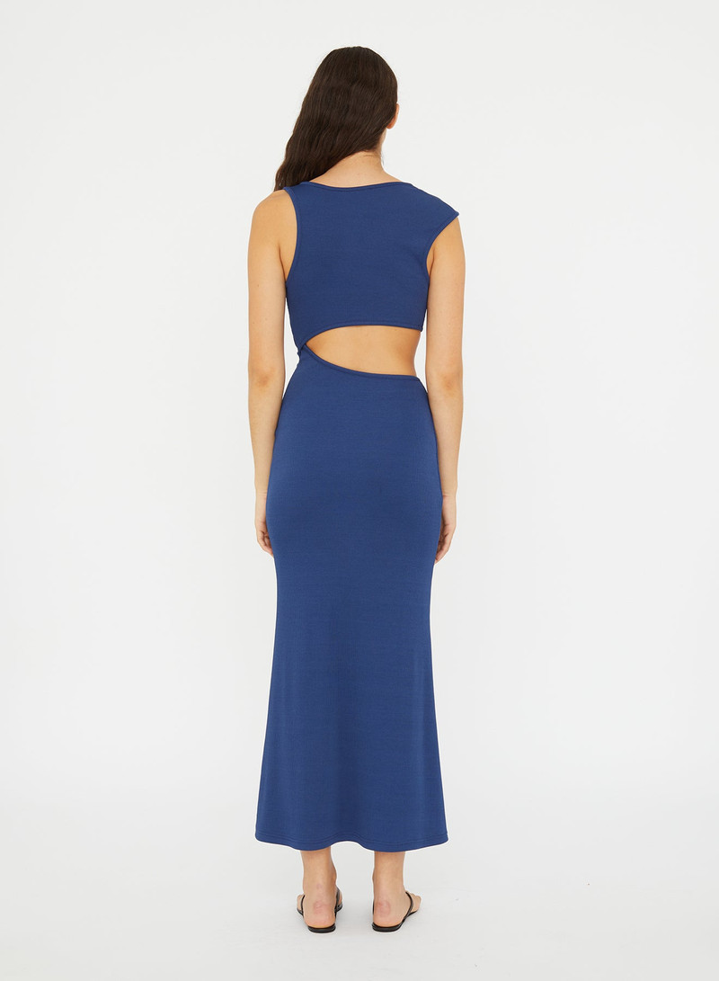 Spiral Crystal Cutaway Dress 4