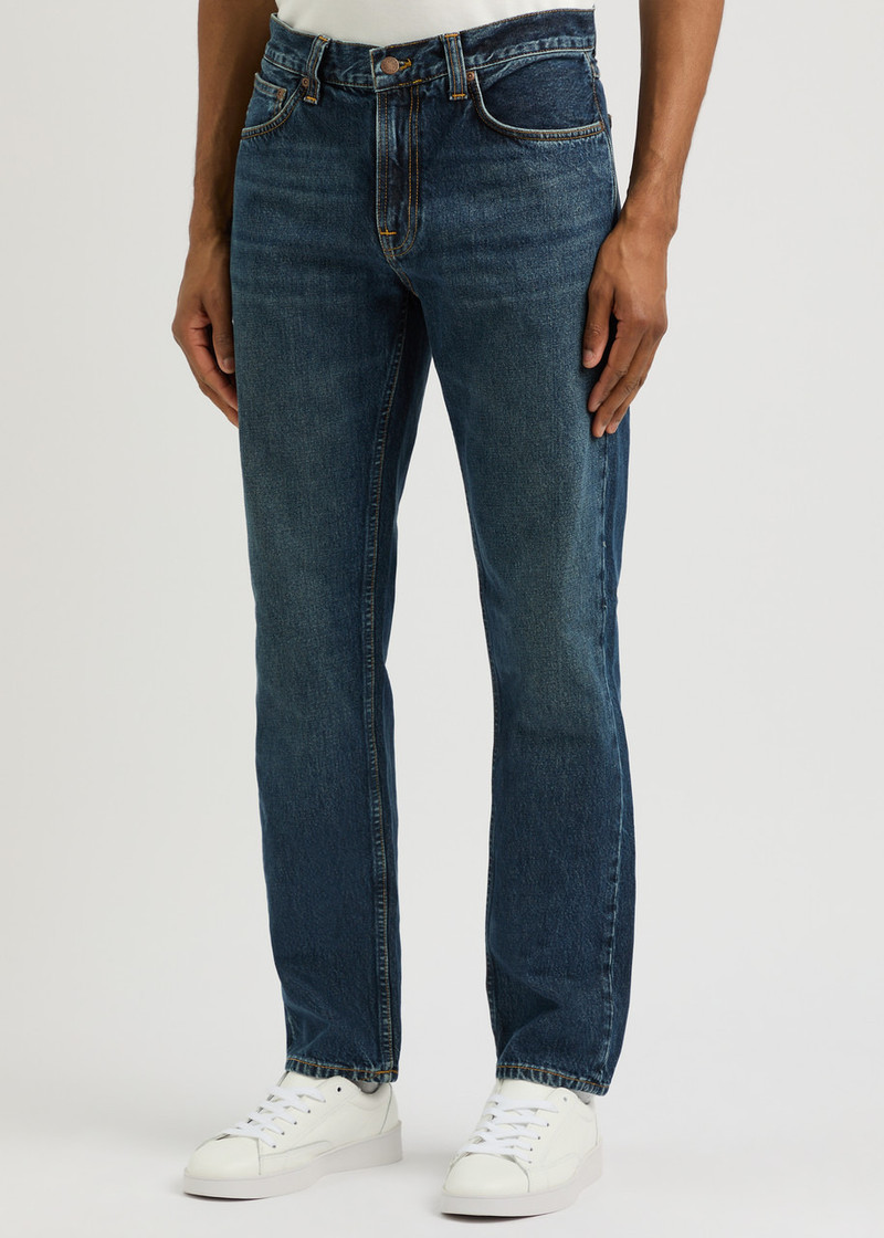 Nudie Jeans Nudie Jeans Gritty Jackson Straight-leg Jeans outlook