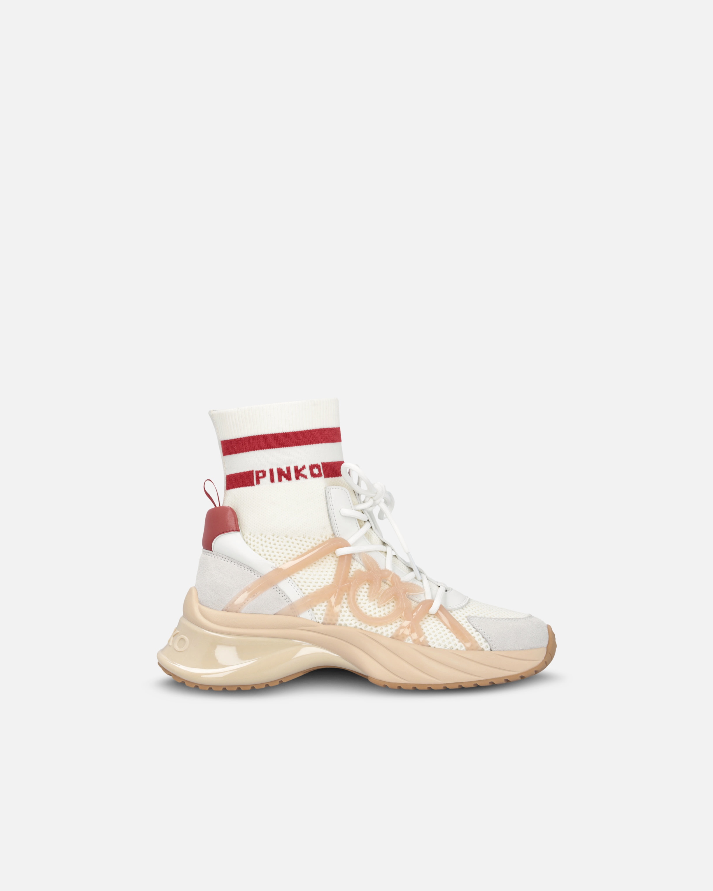 ARIEL SNEAKERS WITH KNIT SOCK DETAIL - 1