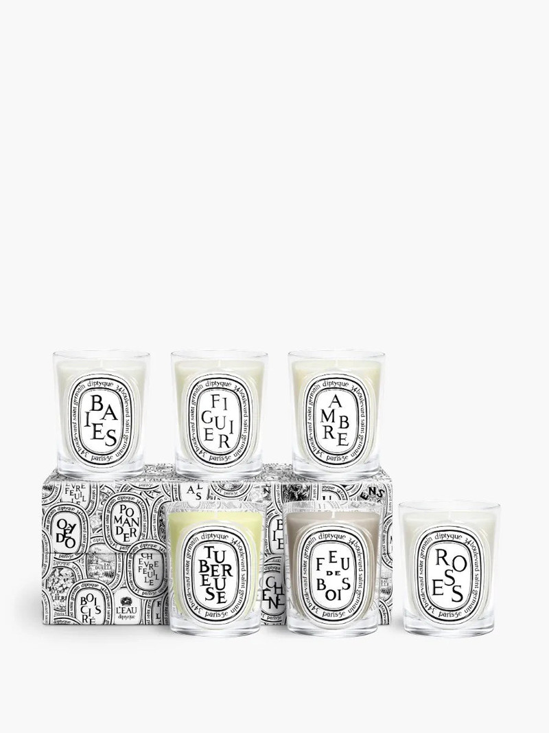 Set of 6 classic candles - To compose 1