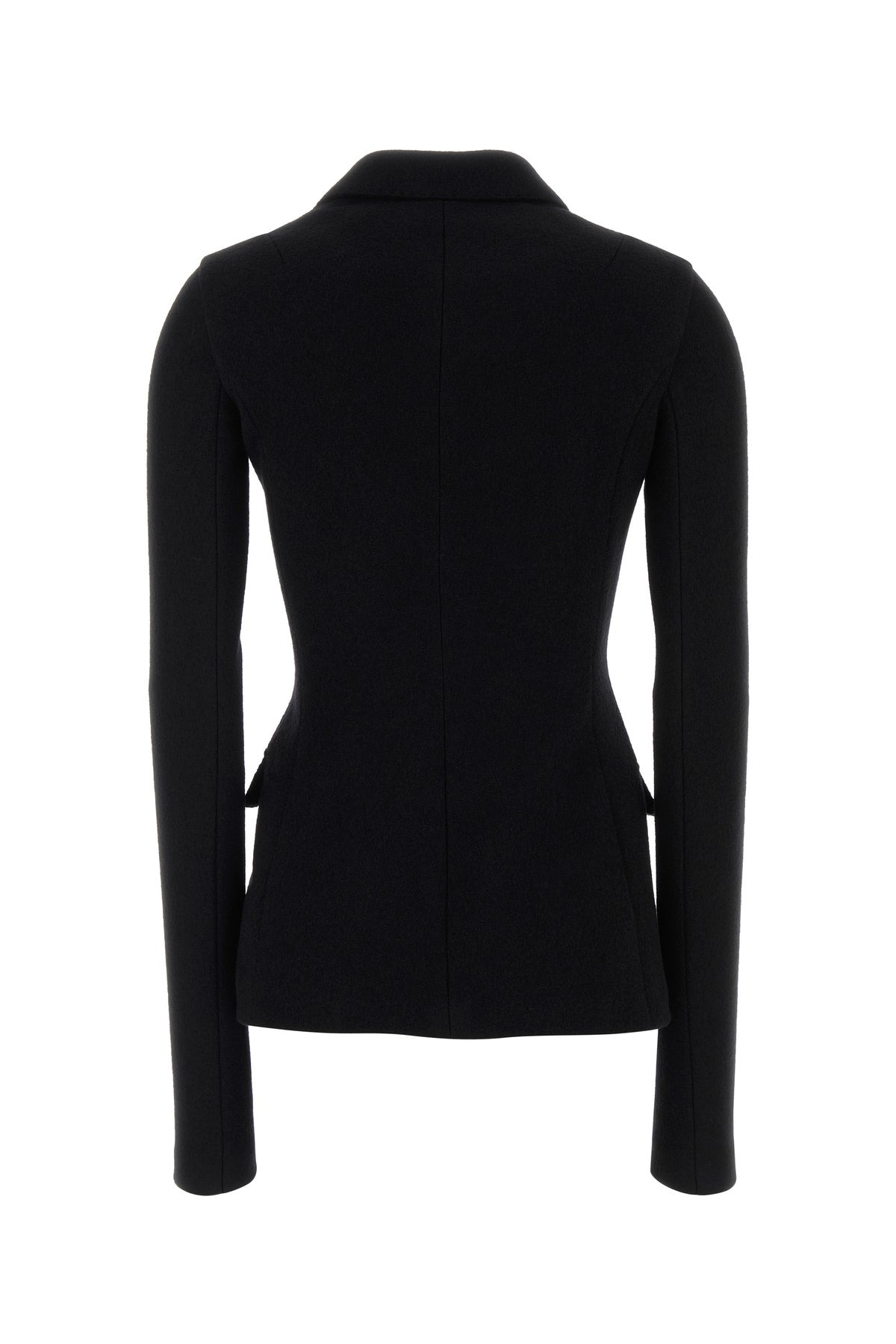 Black wool blazer - 2