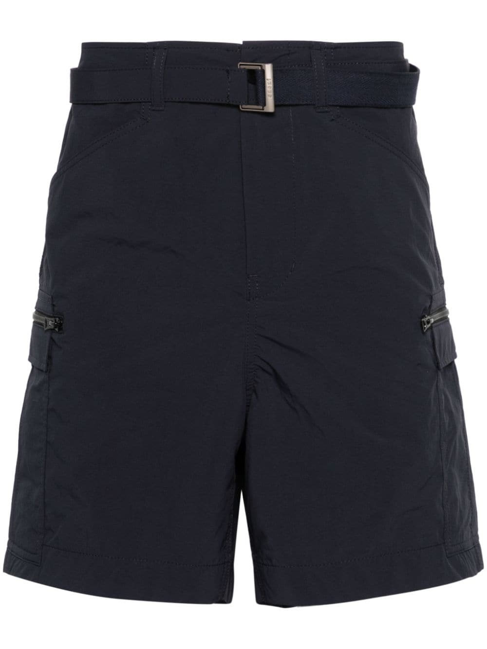 taffeta cargo shorts - 1