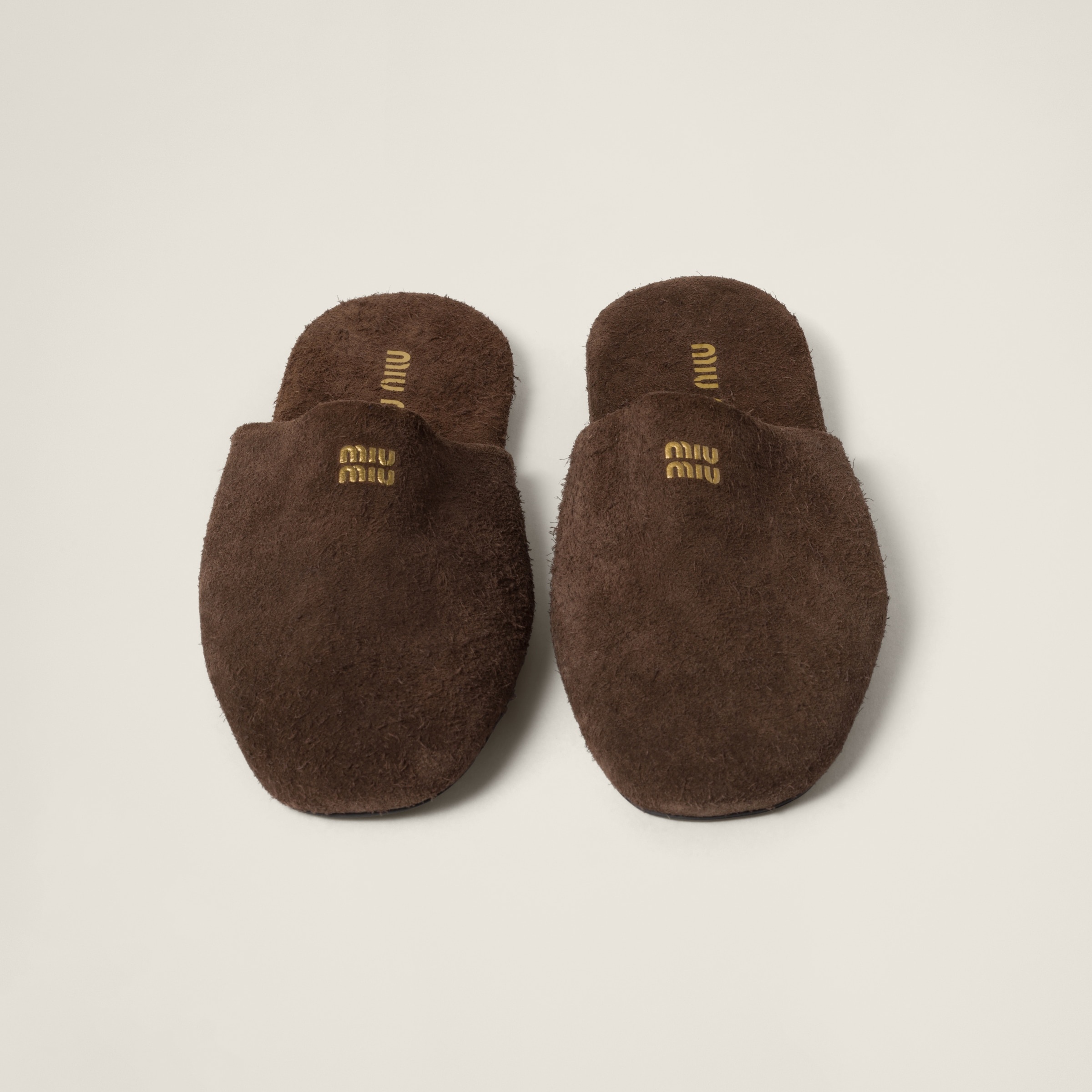 Suede slippers - 4
