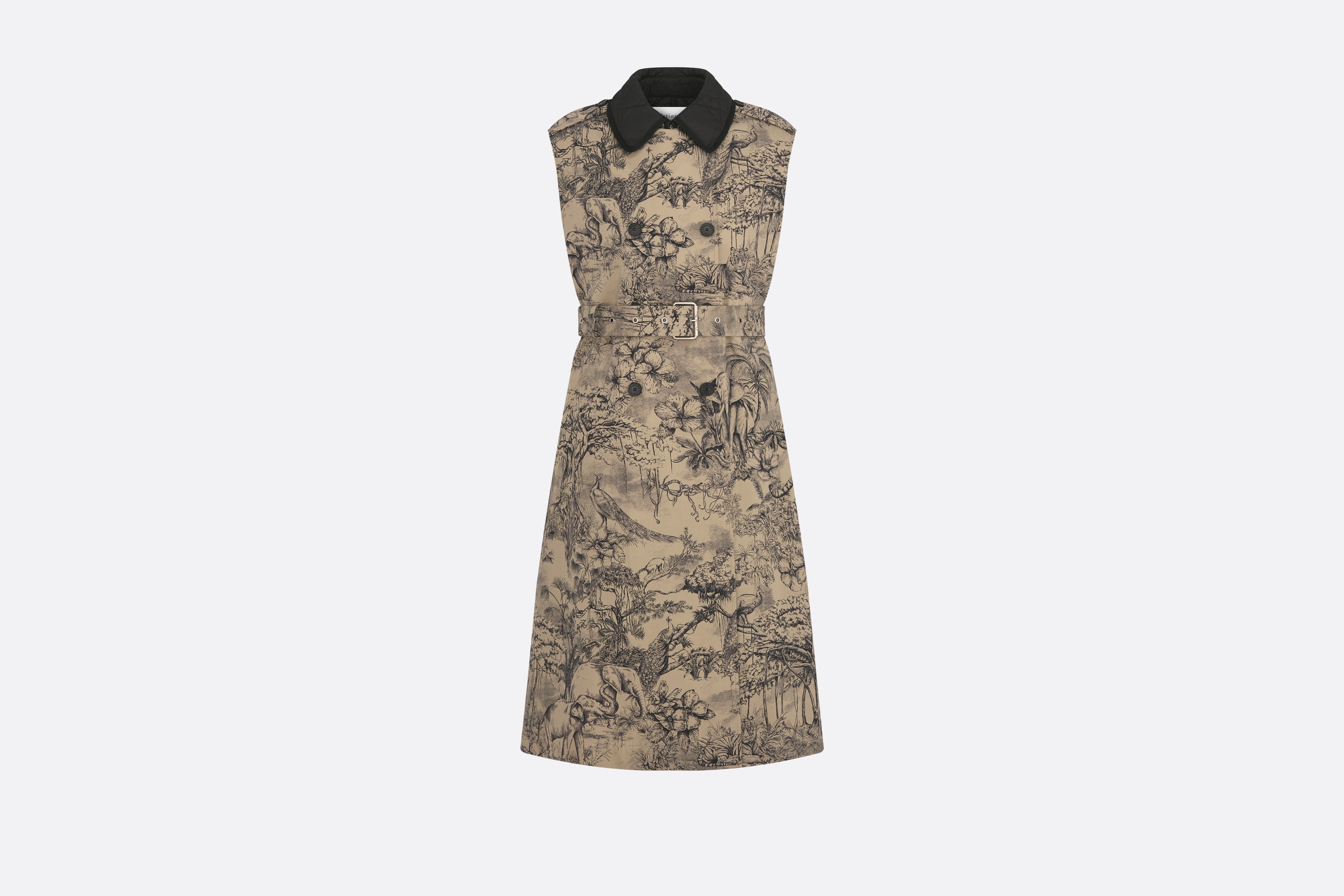 2-in-1 Sleeveless Coat - 1
