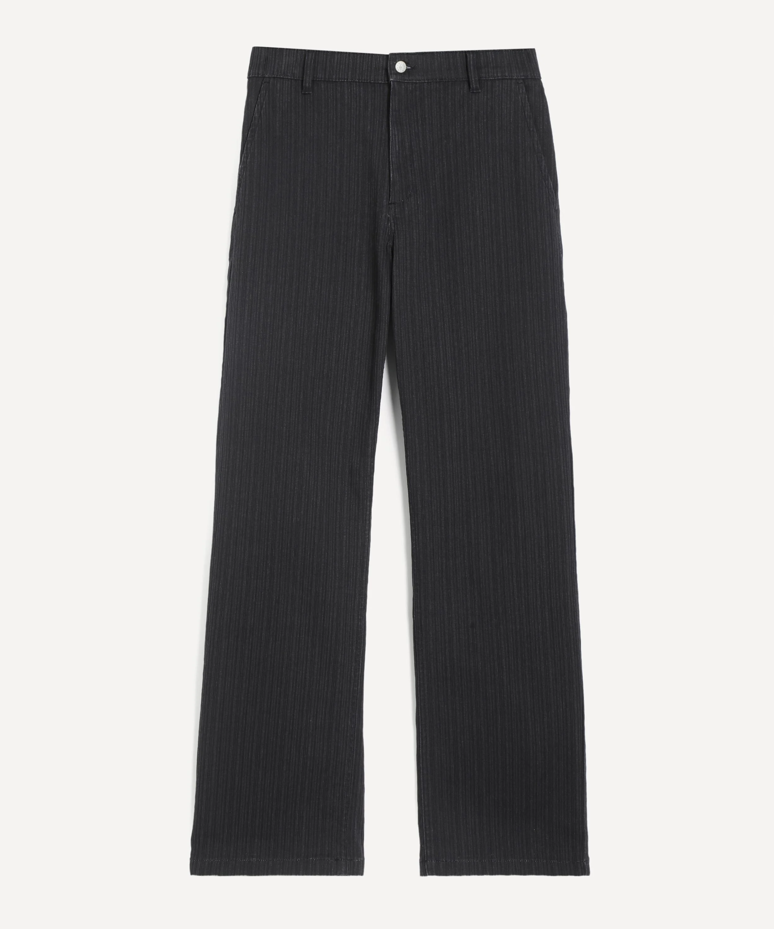 Ensu Striped Straight-Leg Jeans - 1