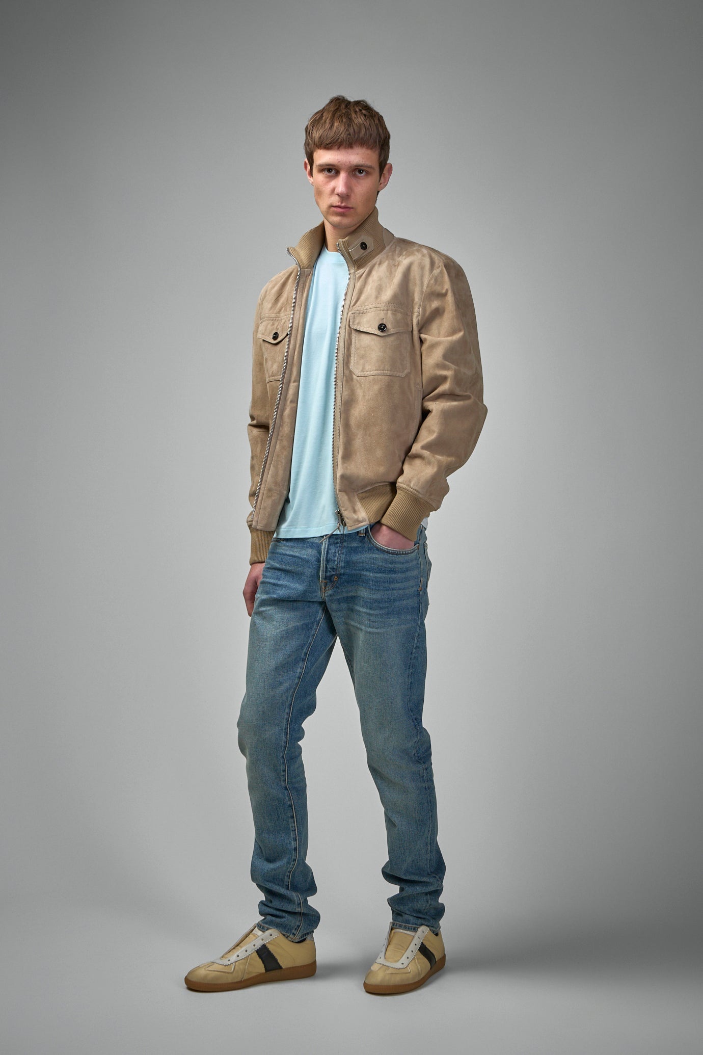 Lyocell Cotton SS Crew Neck - 2
