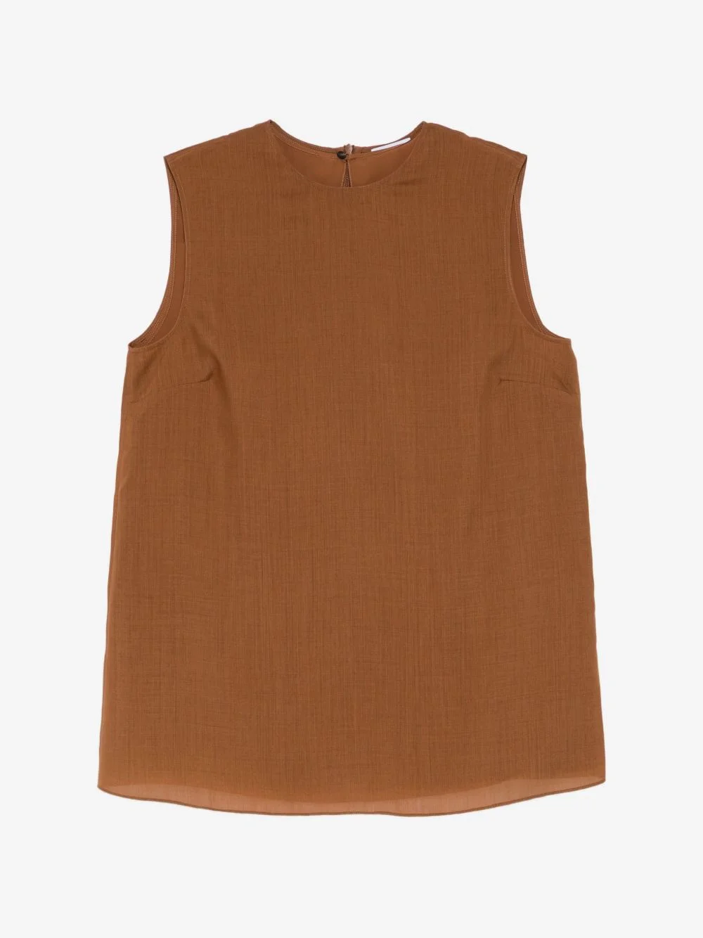 gauze sleeveless top - 1