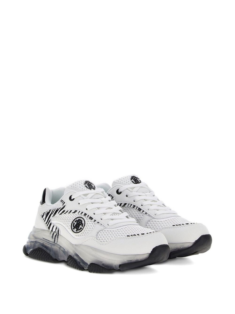 Roberto Cavalli RC Monogram-appliqué sneakers outlook