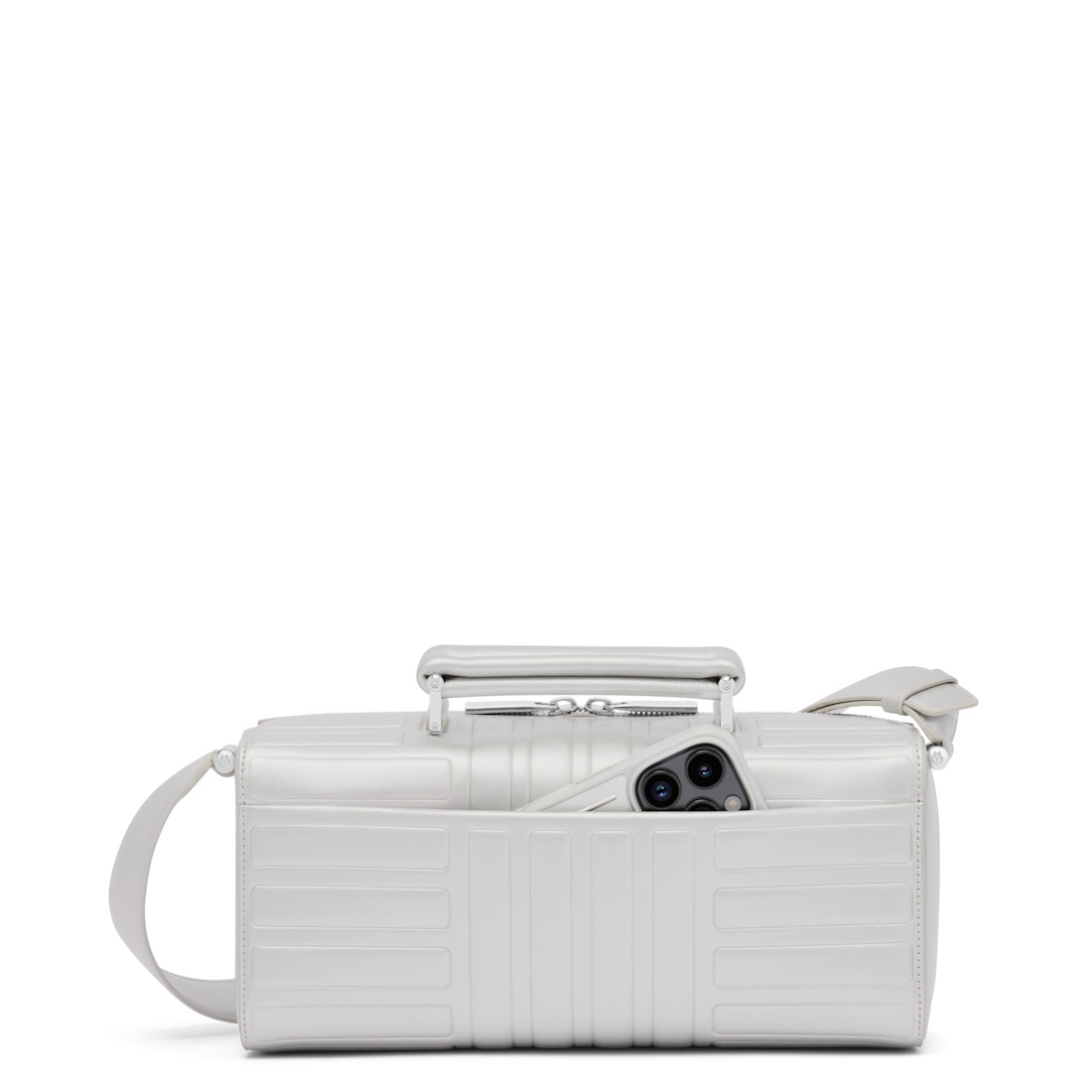 Groove - Leather Cross-Body Bag Large - 2