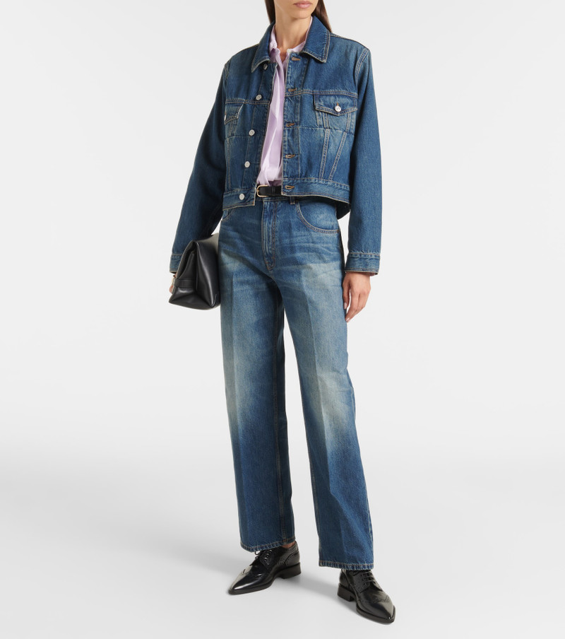 Victoria Beckham Low-rise straight jeans outlook