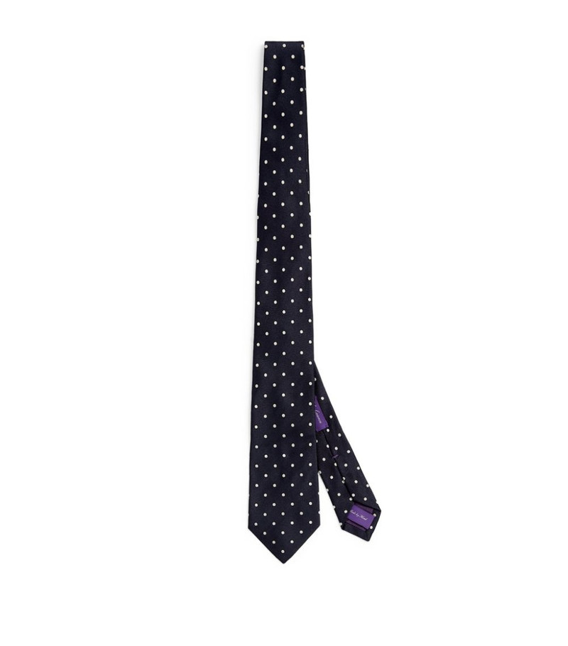 Silk Polka-Dot Tie 1