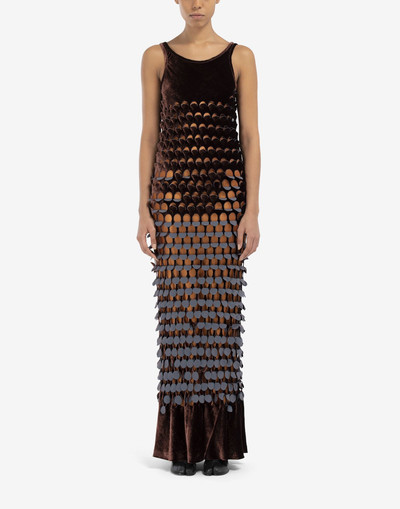 Maison Margiela Hole sequins dress outlook