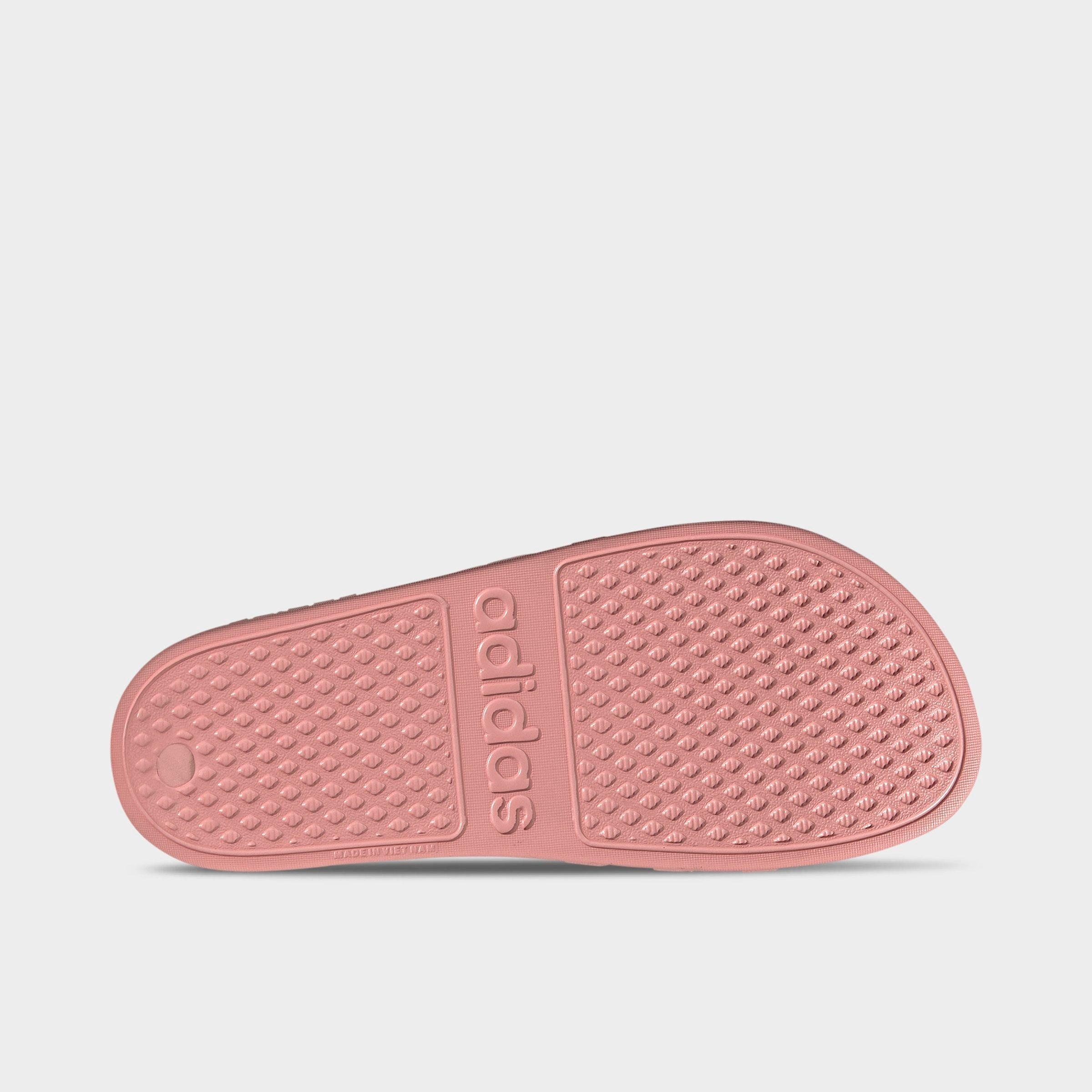 WOMEN'S ADIDAS ORIGINALS ADILETTE AQUA SLIDE SANDALS - 6