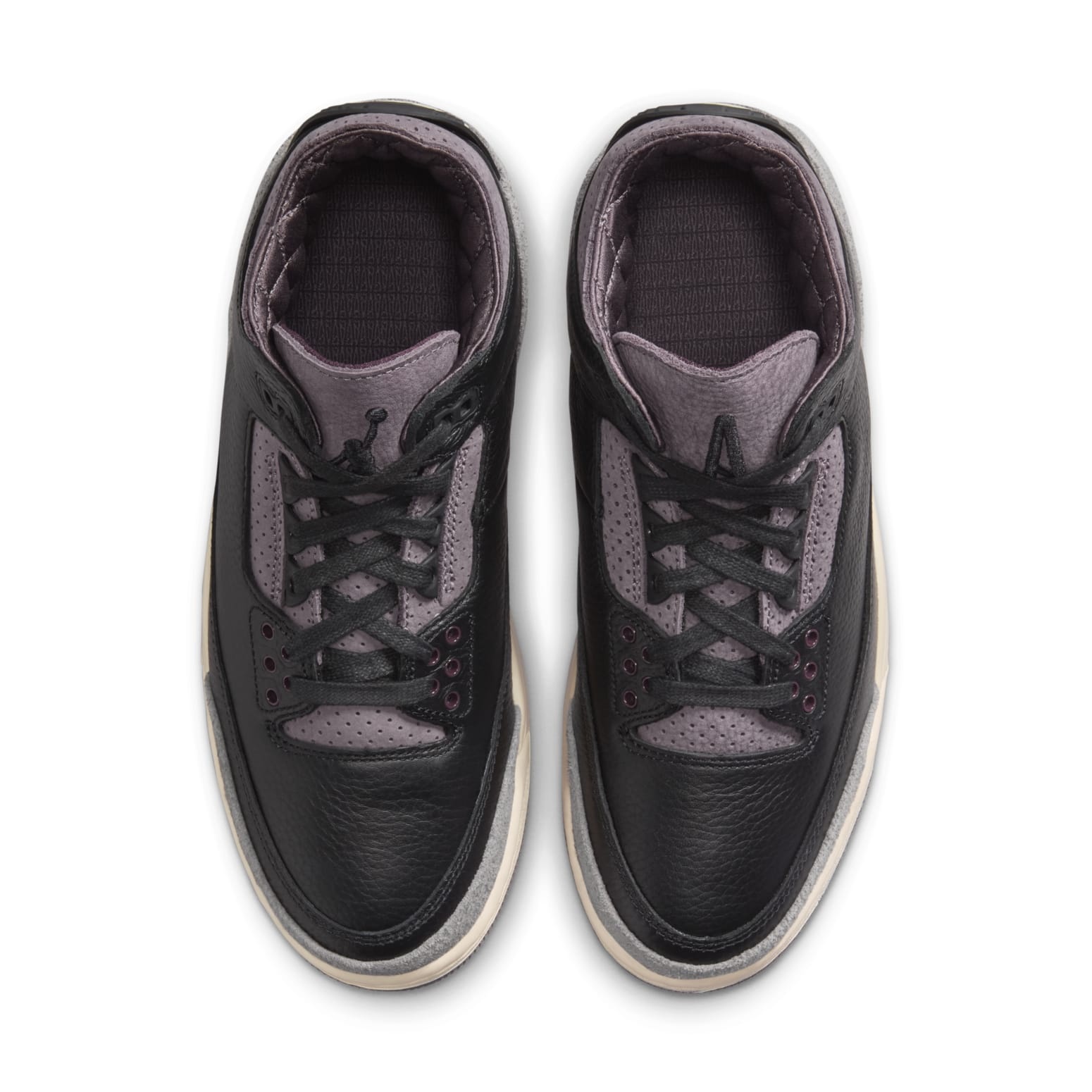(WMNS) Air Jordan 3 Retro OG SP x A Ma Maniere 'Black Violet Ore' FZ4811-001 - 3