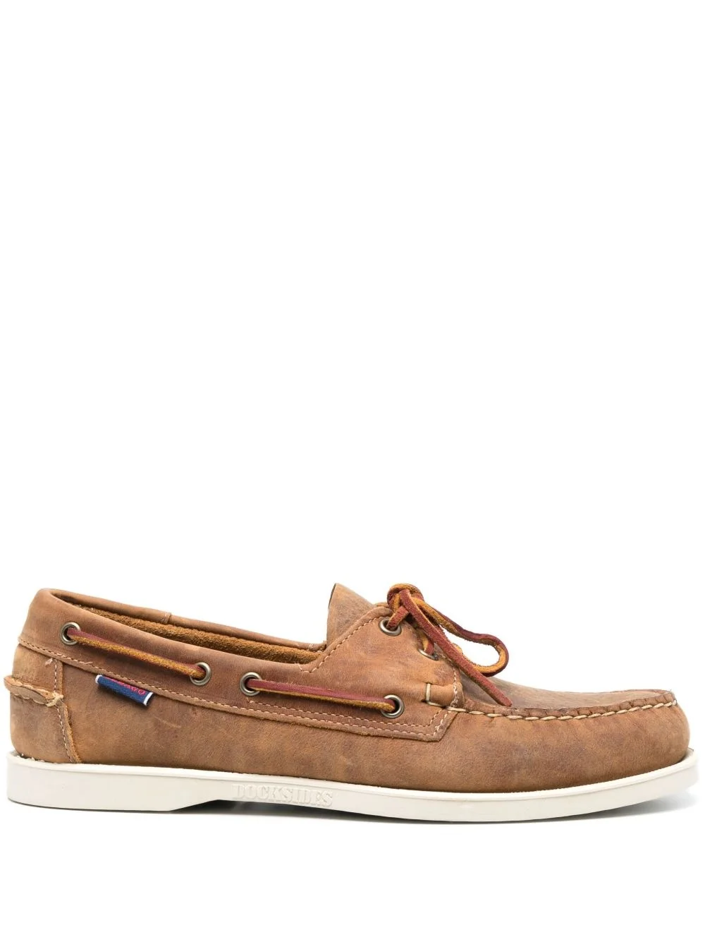 leather boat shoes - 1