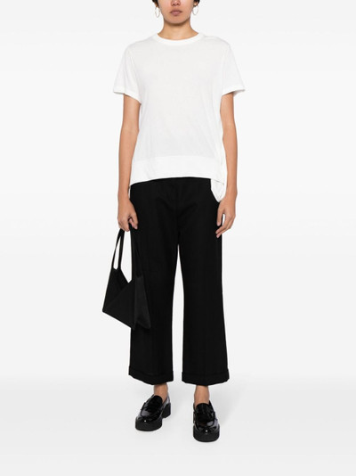 Yohji Yamamoto asymmetric cotton T-shirt outlook