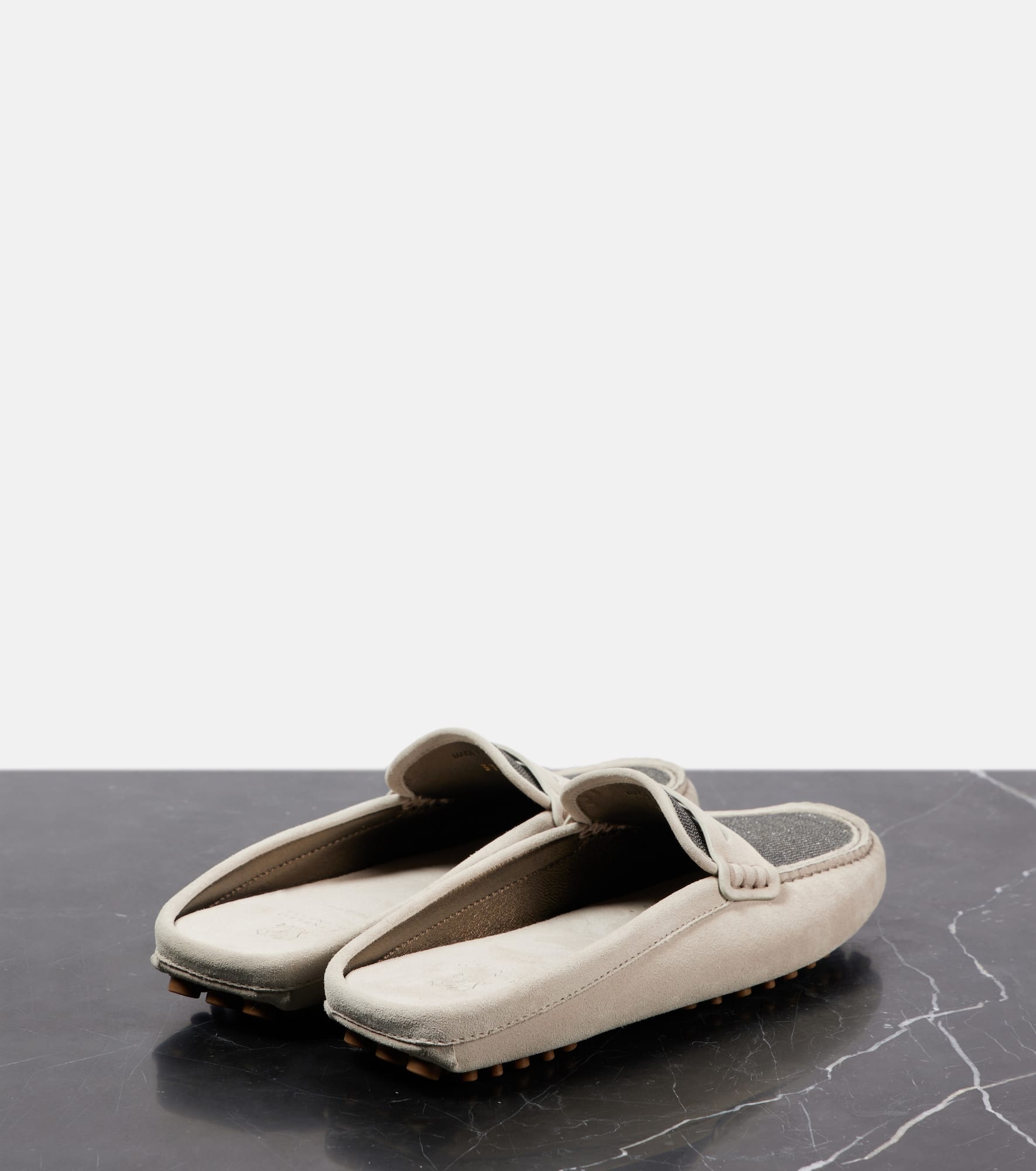 Monili suede driving mules - 2