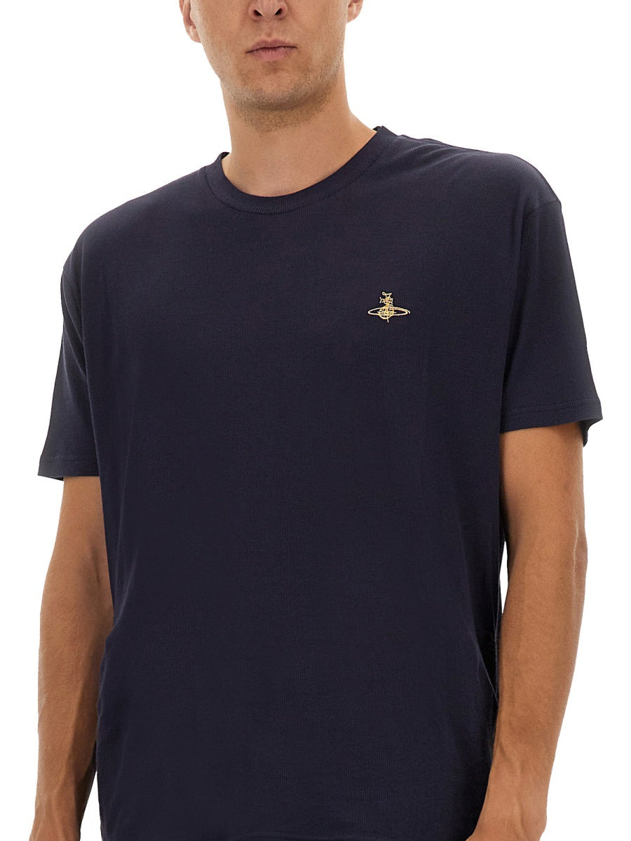 T-Shirt Con Ricamo Orb - 1