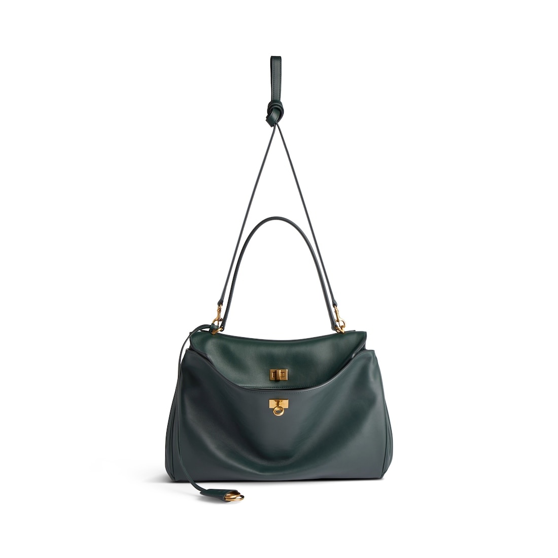 Women's Rodeo Medium Handbag in Pine Green - 4