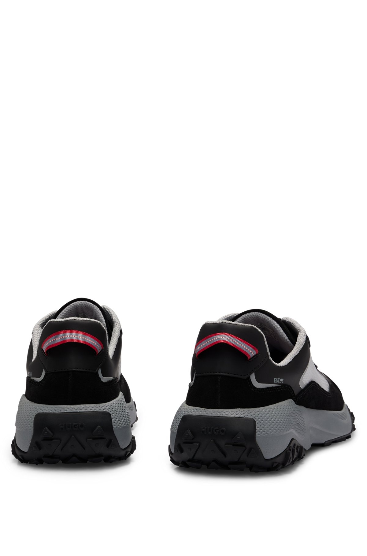 MIXED-MATERIAL TRAINERS WITH RIPSTOP MESH - 5