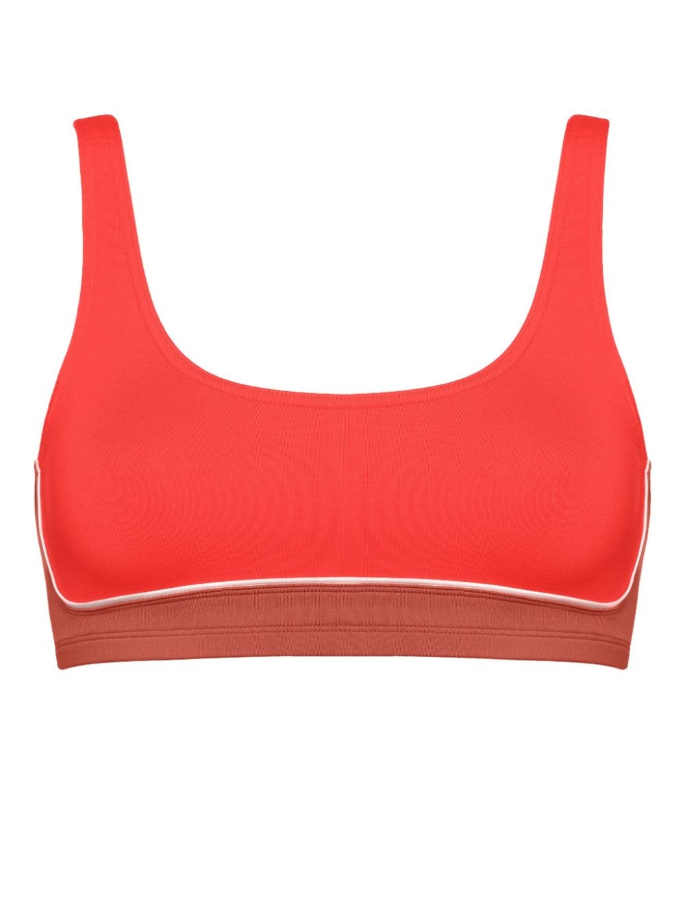 Finale scoop-neck bikini top - 1