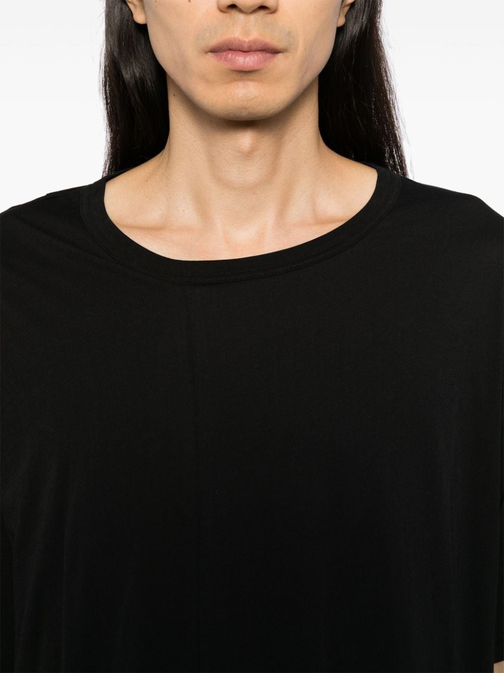 asymmetric design T-shirt - 5