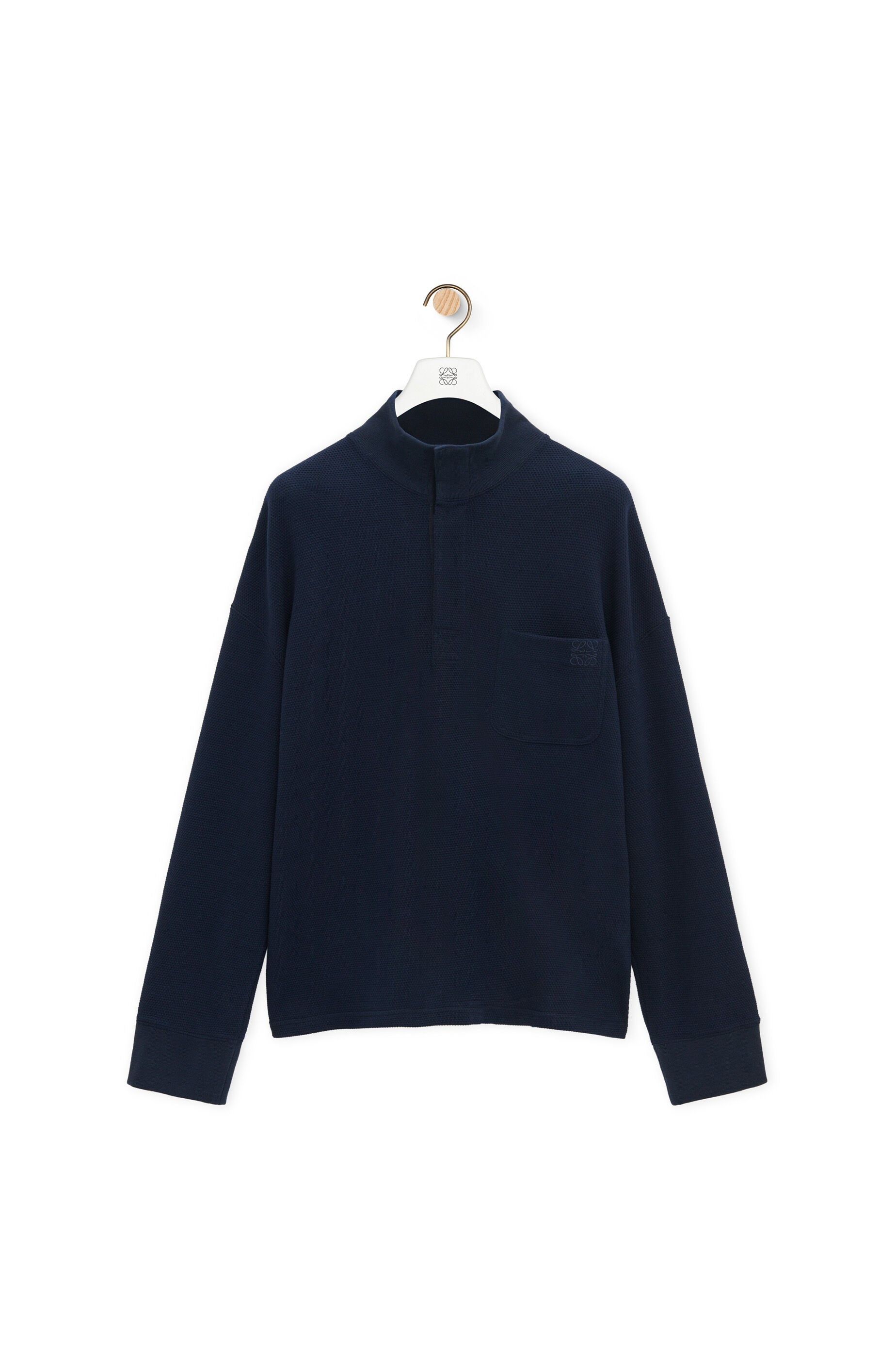 Loewe High neck polo in cotton | REVERSIBLE Loewe High neck polo in cotton | REVERSIBLE