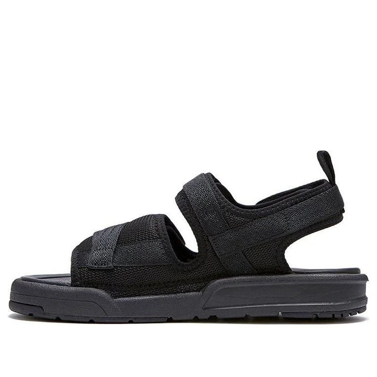 New Balance 3205 Series Velcro Minimalistic Casual Black Sandals 'Black White' SD3205GBK - 1