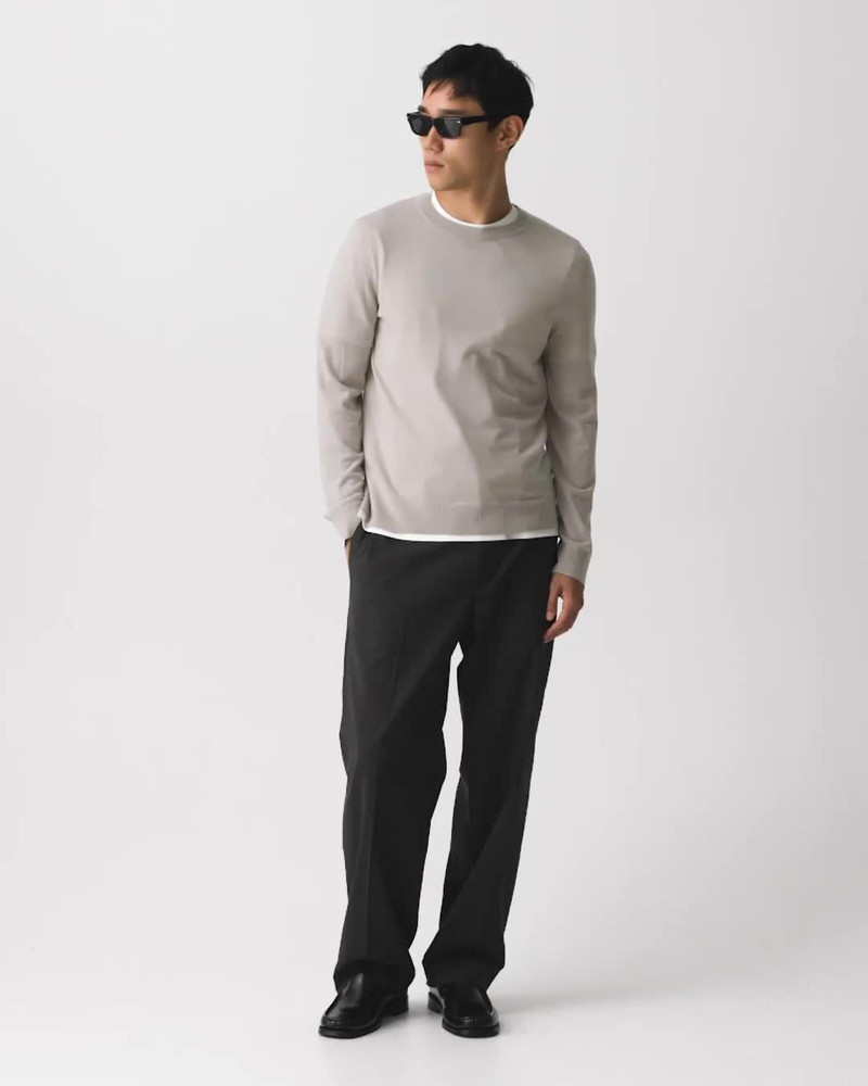 Crewneck Sweater in Regal Wool 8