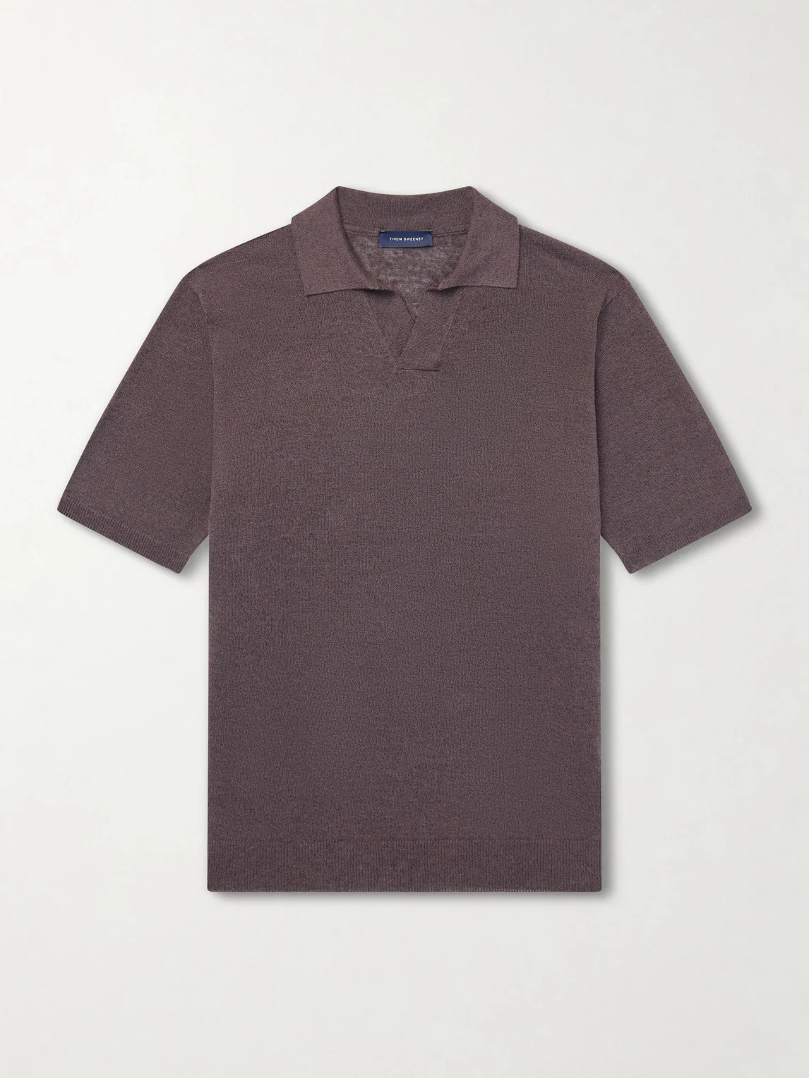 Linen and Cotton-Blend Polo Shirt - 1