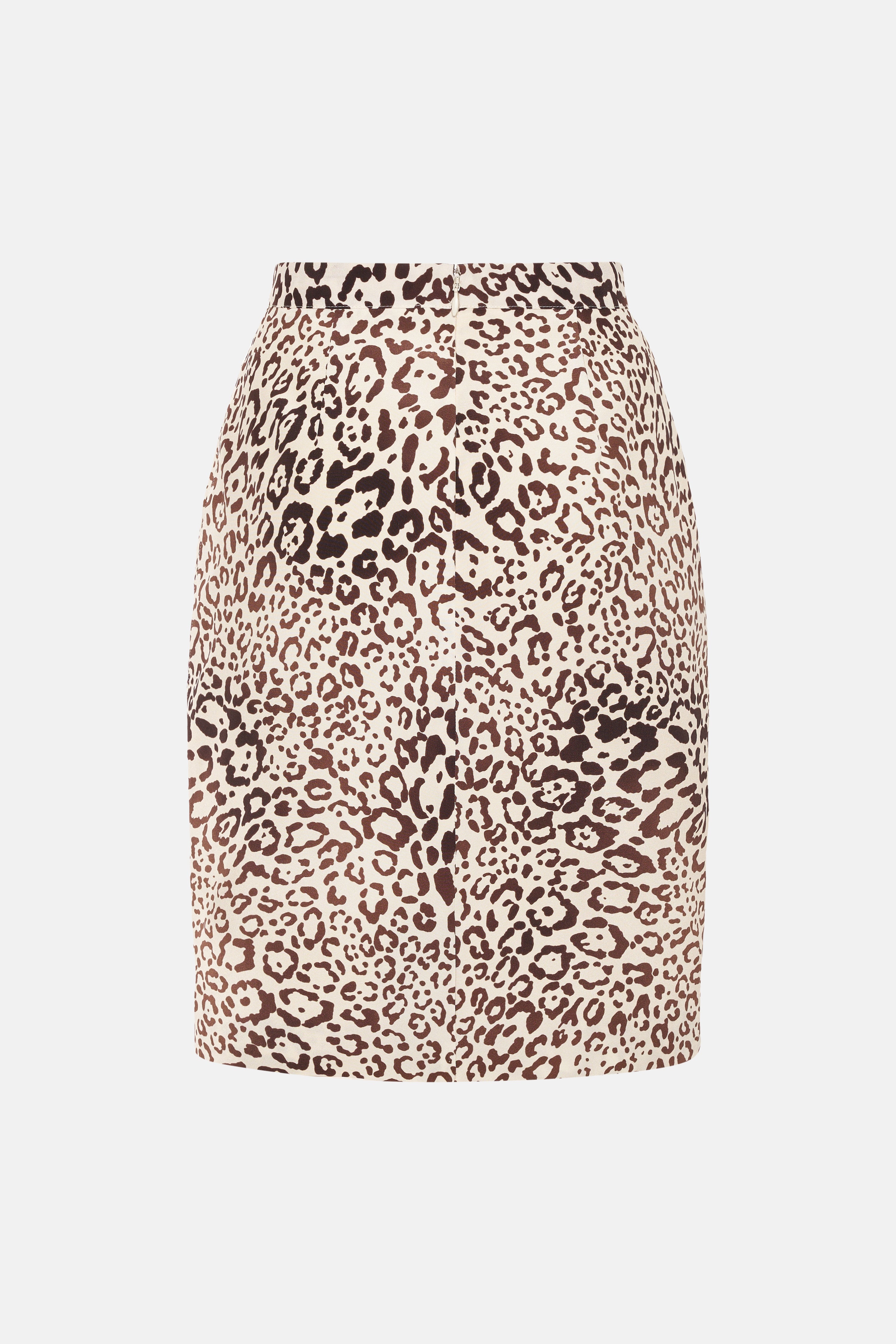 LEOPARD PRINT SKIRT - 2