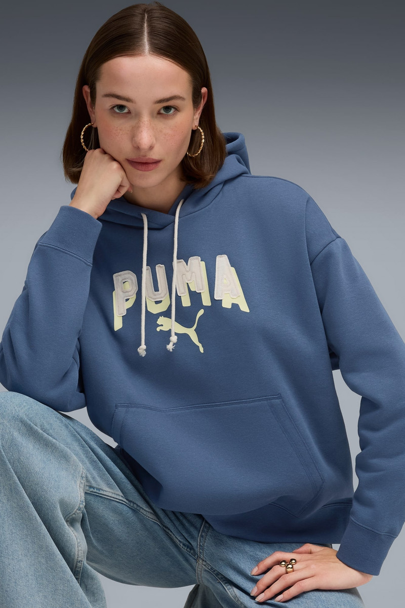 PUMA Ess Double Up Hoodie Women outlook