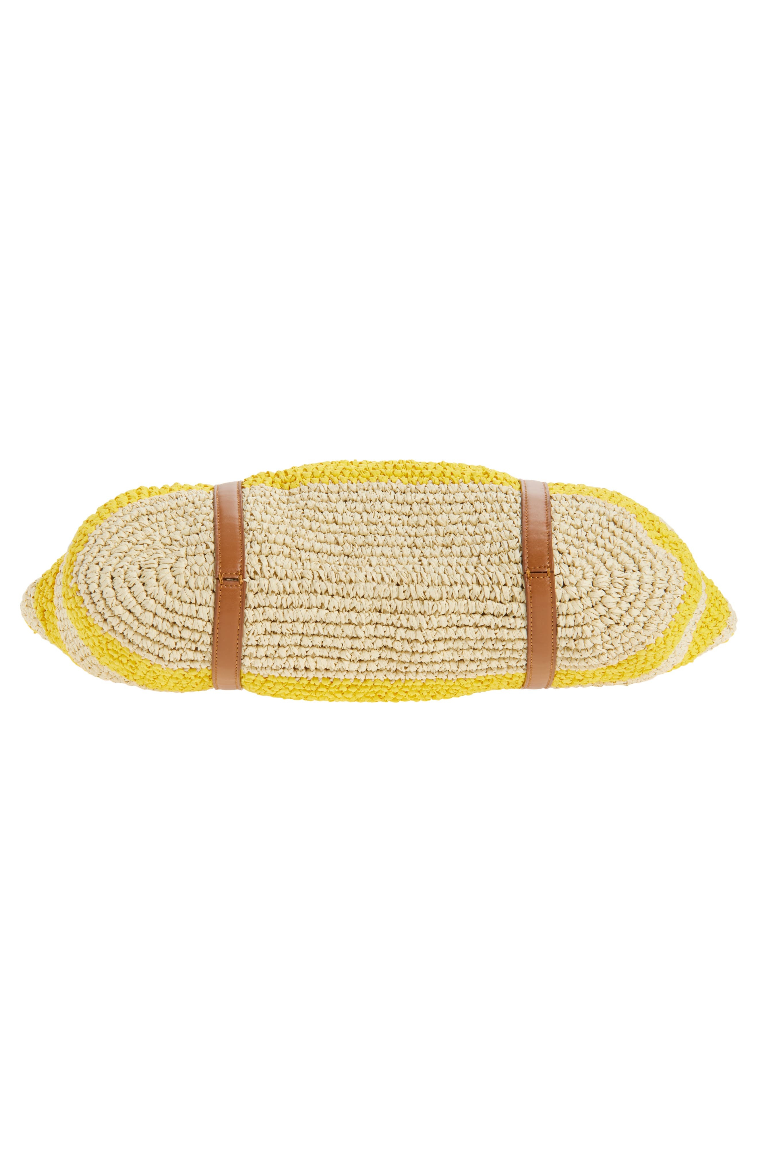 Marni Medium Trunkaroo Stripe Woven Tote in Yellow at Nordstrom - 7