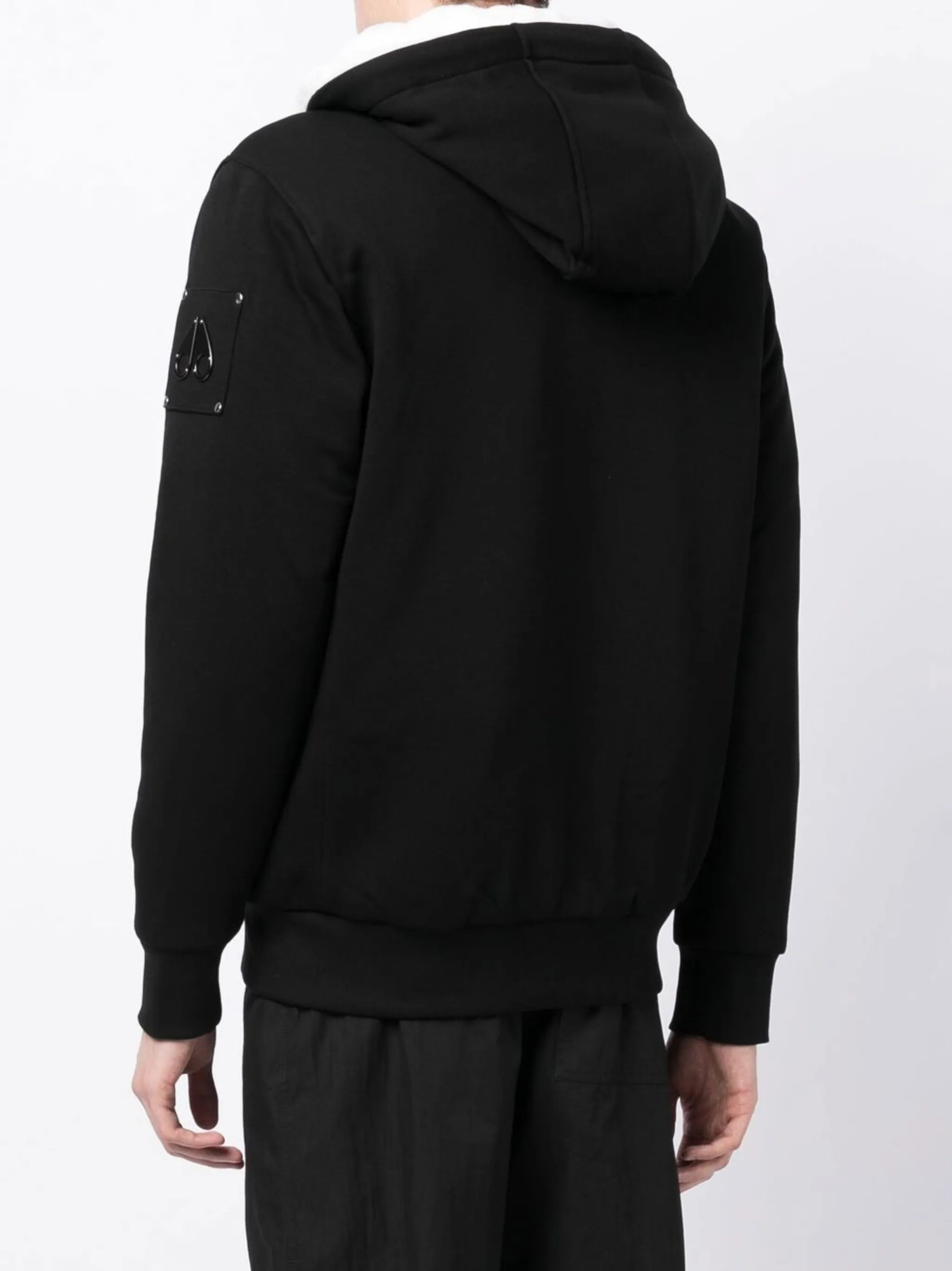 Moose Knuckles Logo-plaque Zip-up Hooded Jacket - 4