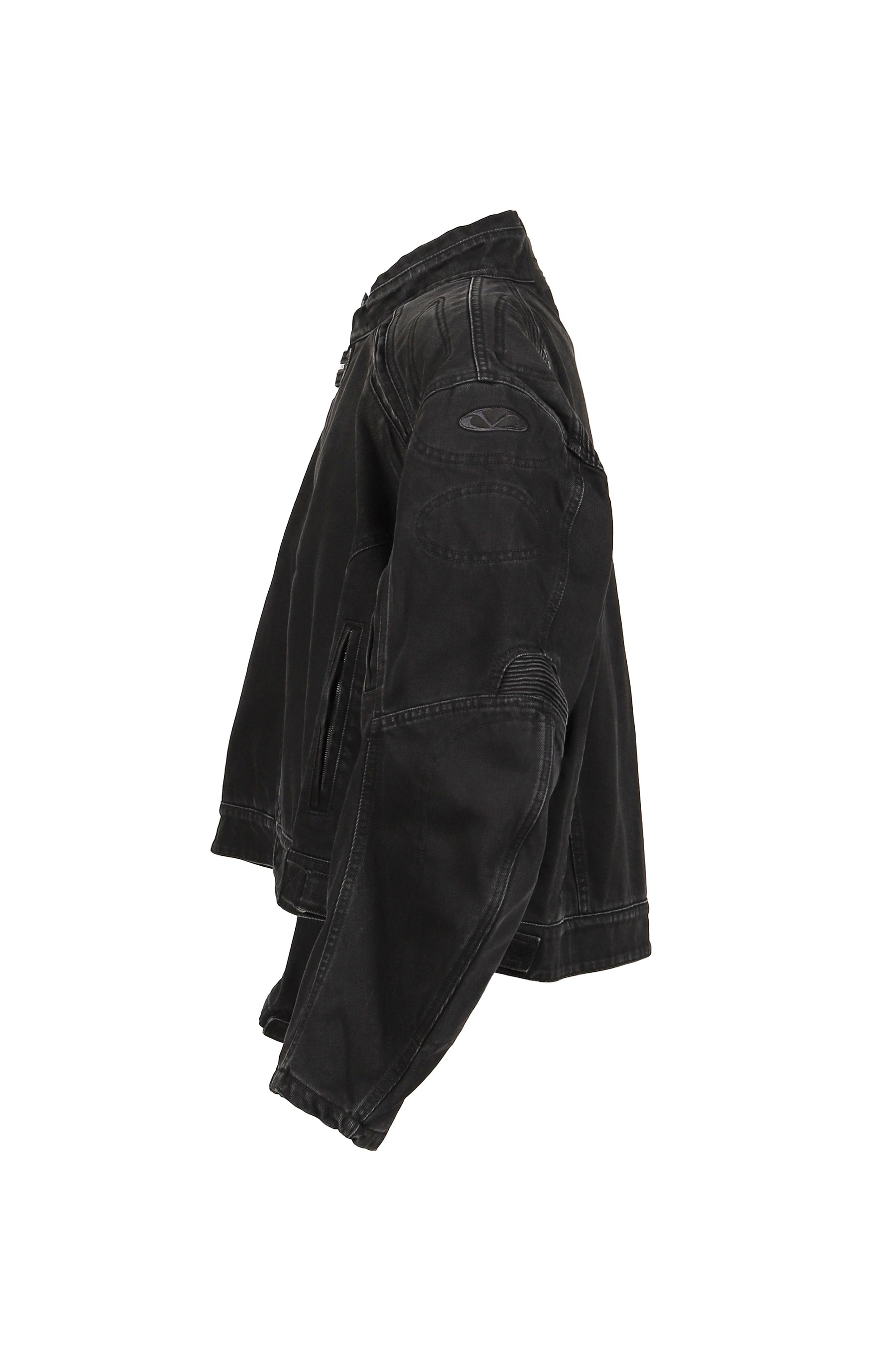 RACING DENIM JACKET / VTG BLK - 3