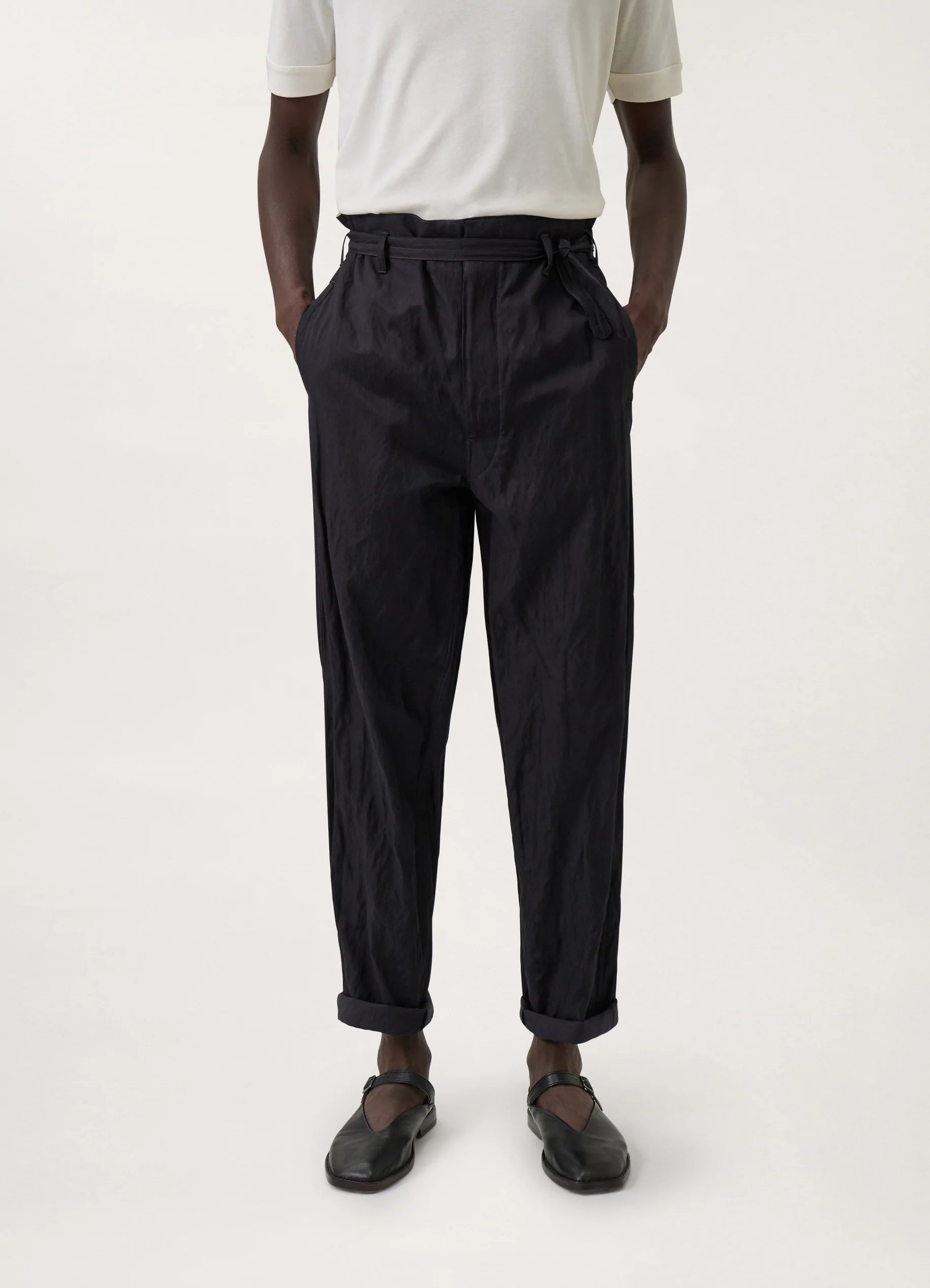 LOOSE CHINO PANTS
VISCOSE COTTON - 3