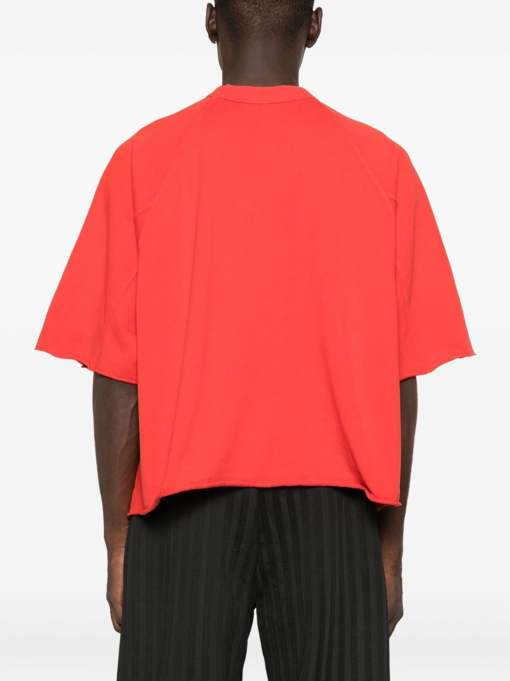 crew-neck cotton T-shirt - 4