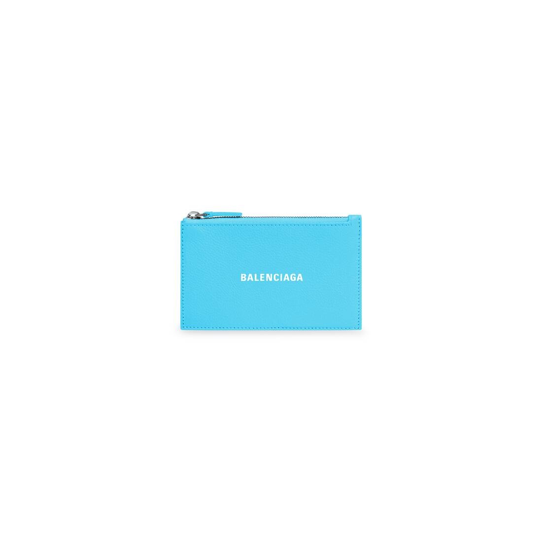 Men's Cash Large Long Coin And Card Holder in Blue - 1