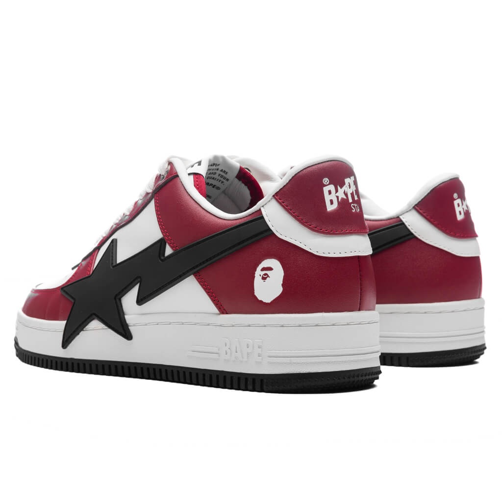 BAPE STA OS #2 M2 - BURGUNDY/BLACK - 3