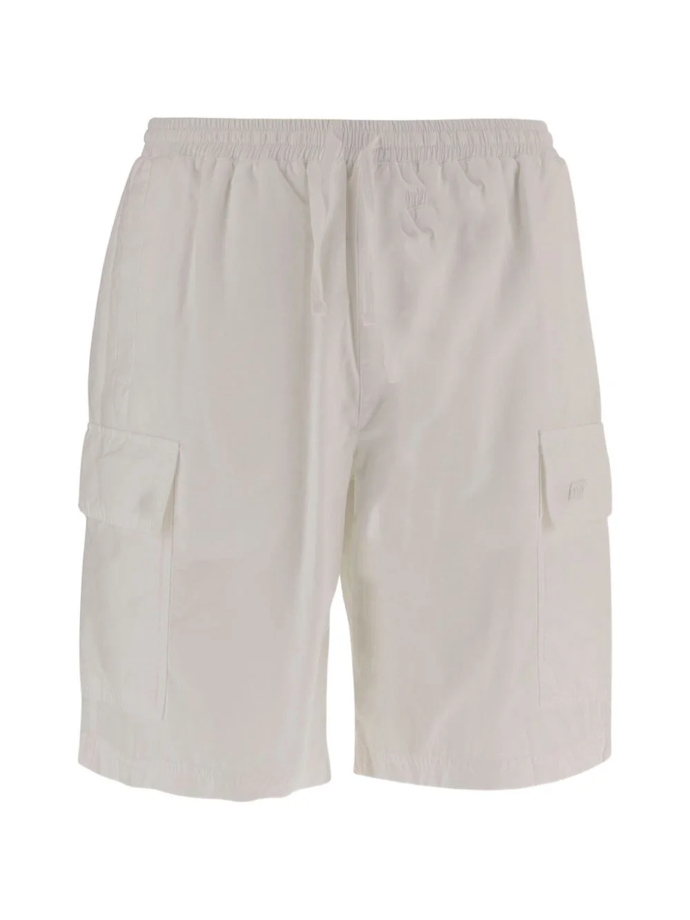 drawstring cargo shorts - 1