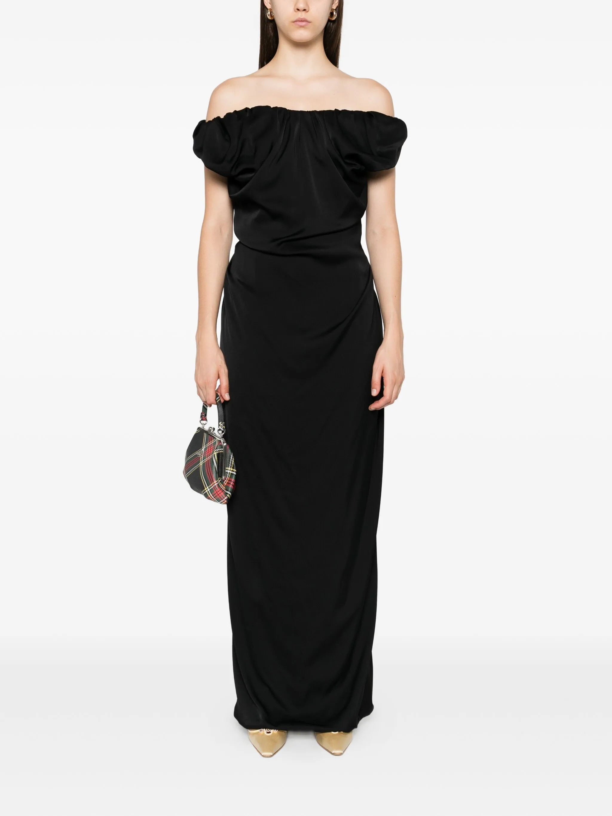 Vivienne Westwood  Ginnie Amber Off-shoulder Maxi Dress - 4
