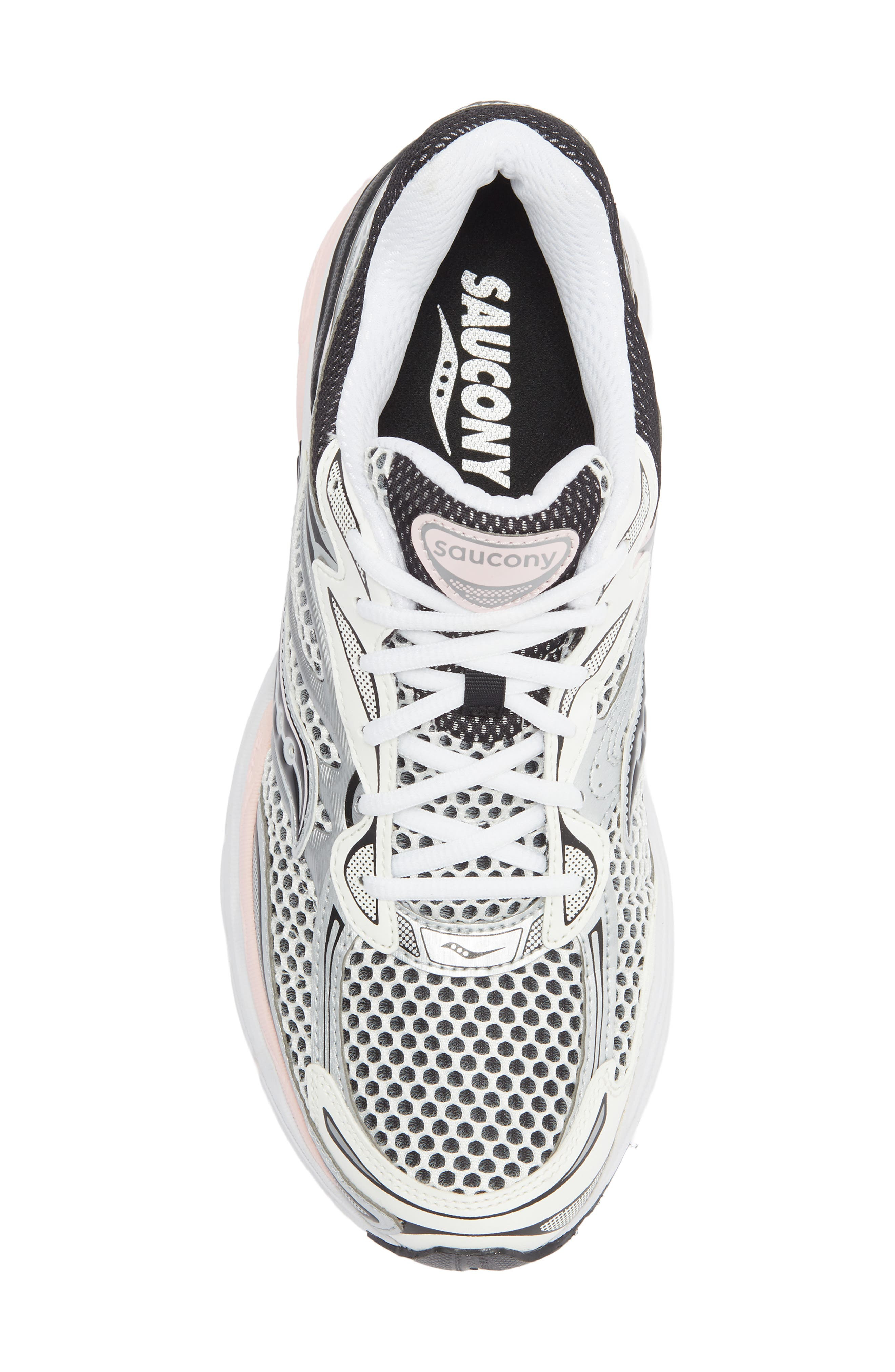 Saucony Gender Inclusive ProGrid Omni 9 Sneaker in Silver/Pink at Nordstrom - 5