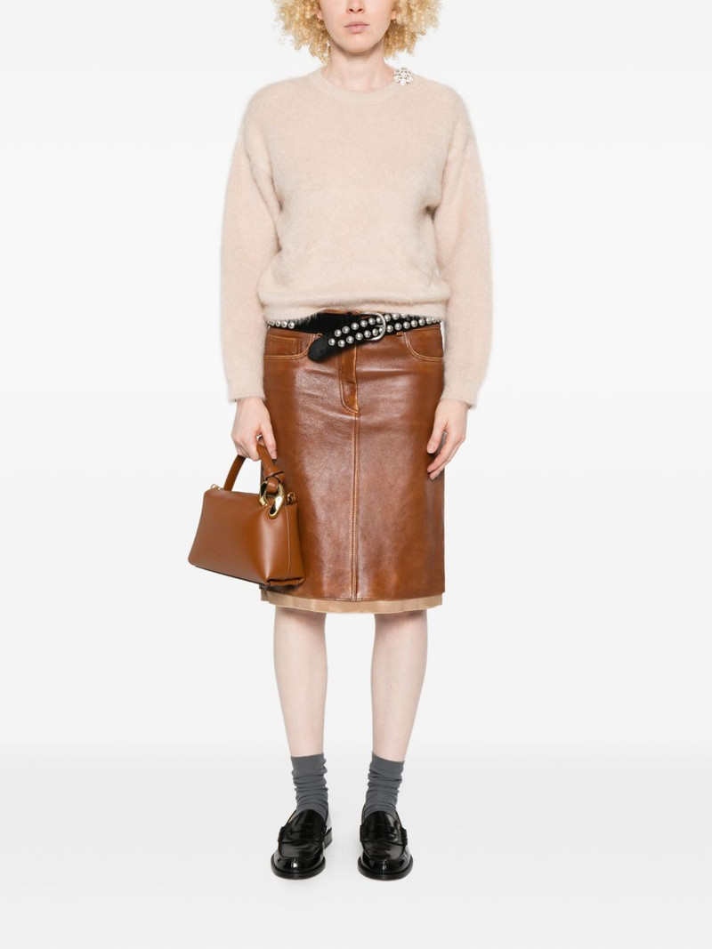 N°21 embellished fluffy sweater outlook